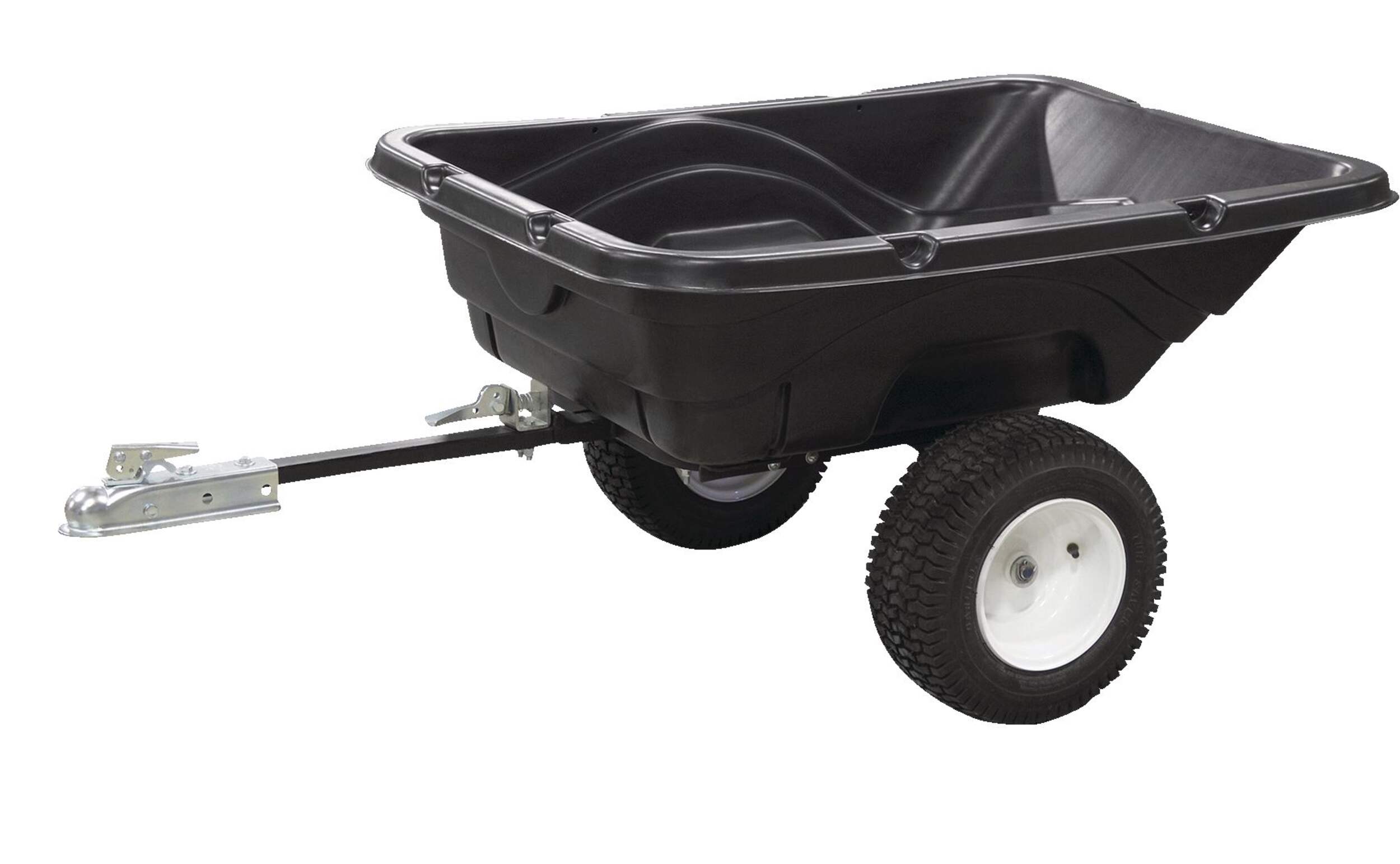 Equinox Nomad ATV/UTV Utility Trailer with 16-in Turf Tires, Lightweight and Durable, Black, 500-lb