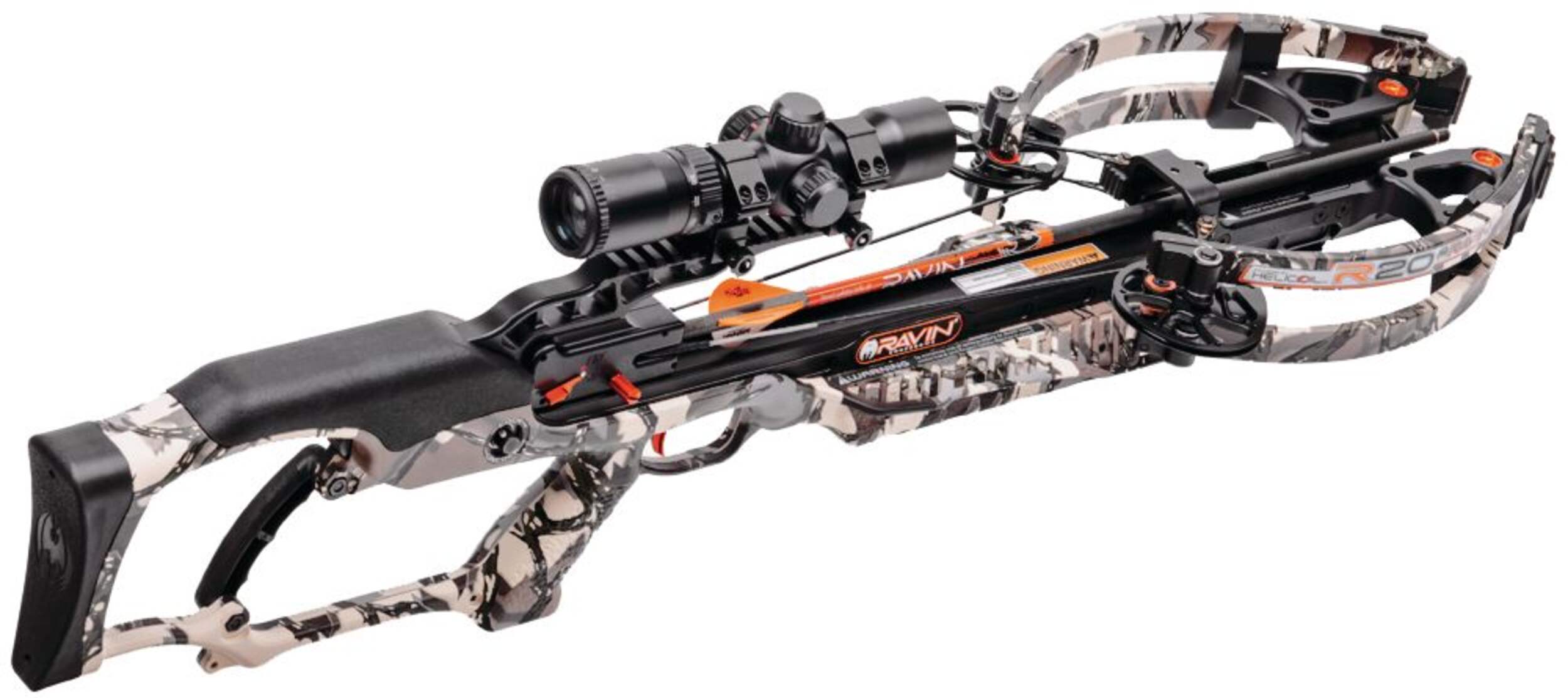 Crosman Ravin R20 Predator Camo Crossbow Package w/ ScoPe & Arrows, 12-lb Draw, 430 FPS
