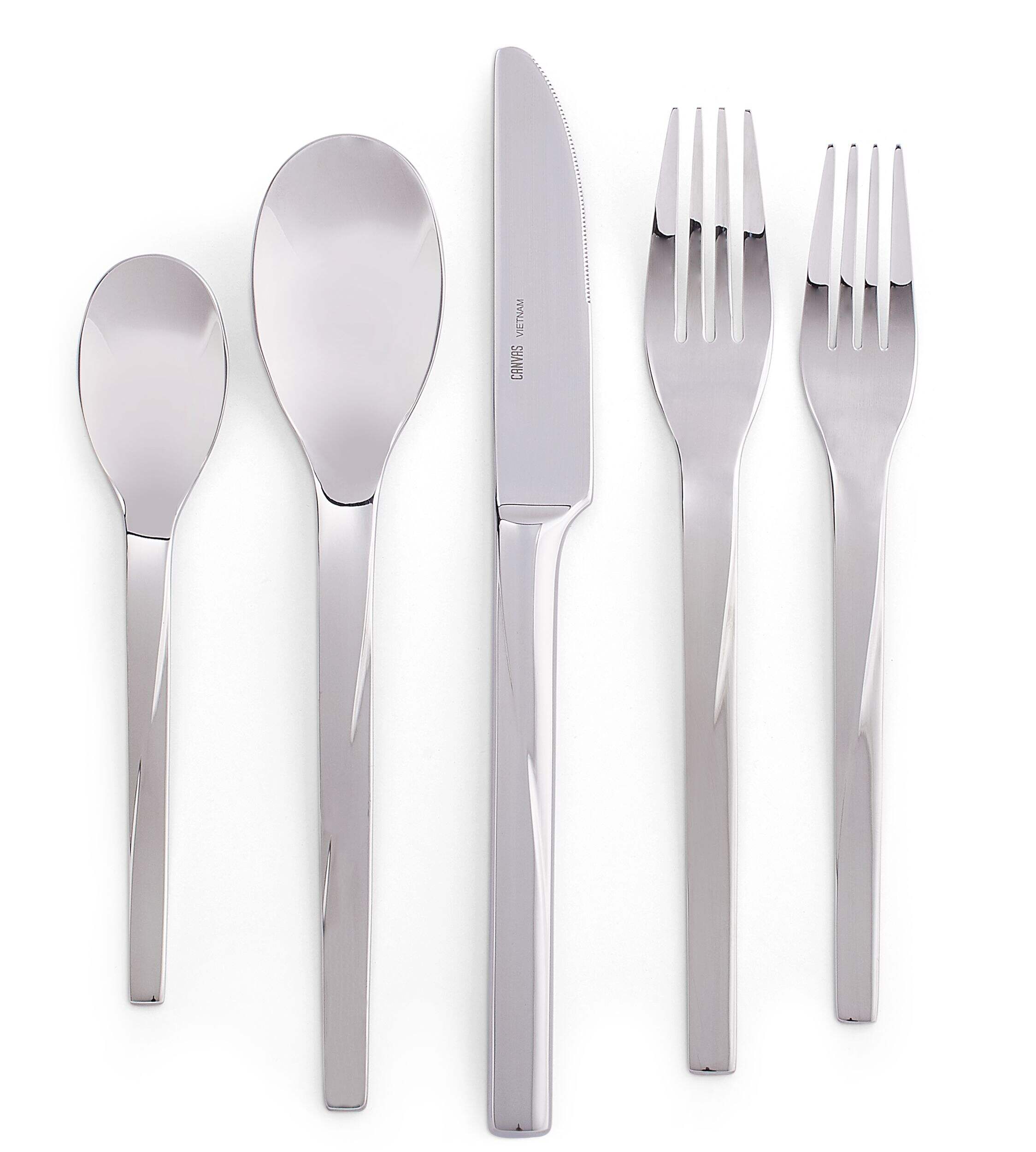 CANVAS Wilmont 20pc Stainless Steel Flatware Set, Serves 4