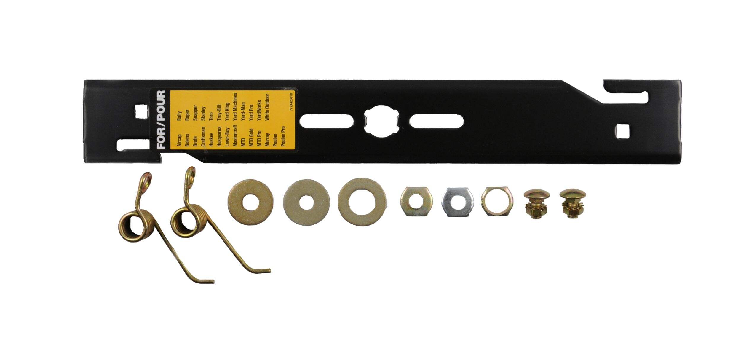 Atlas Universal Dethatcher Replacement Lawn Mower Blade, 16-in