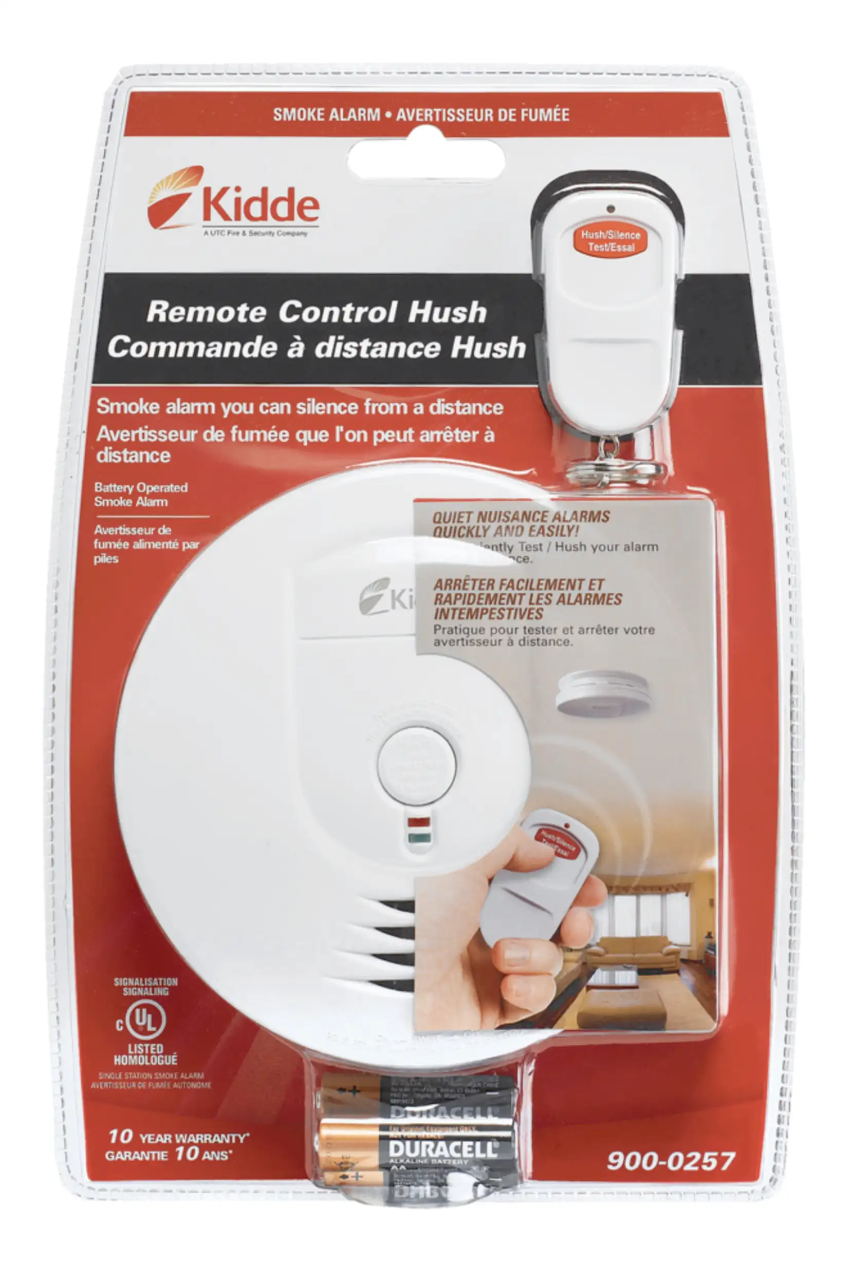 Kidde Remote Hush Smoke Alarm