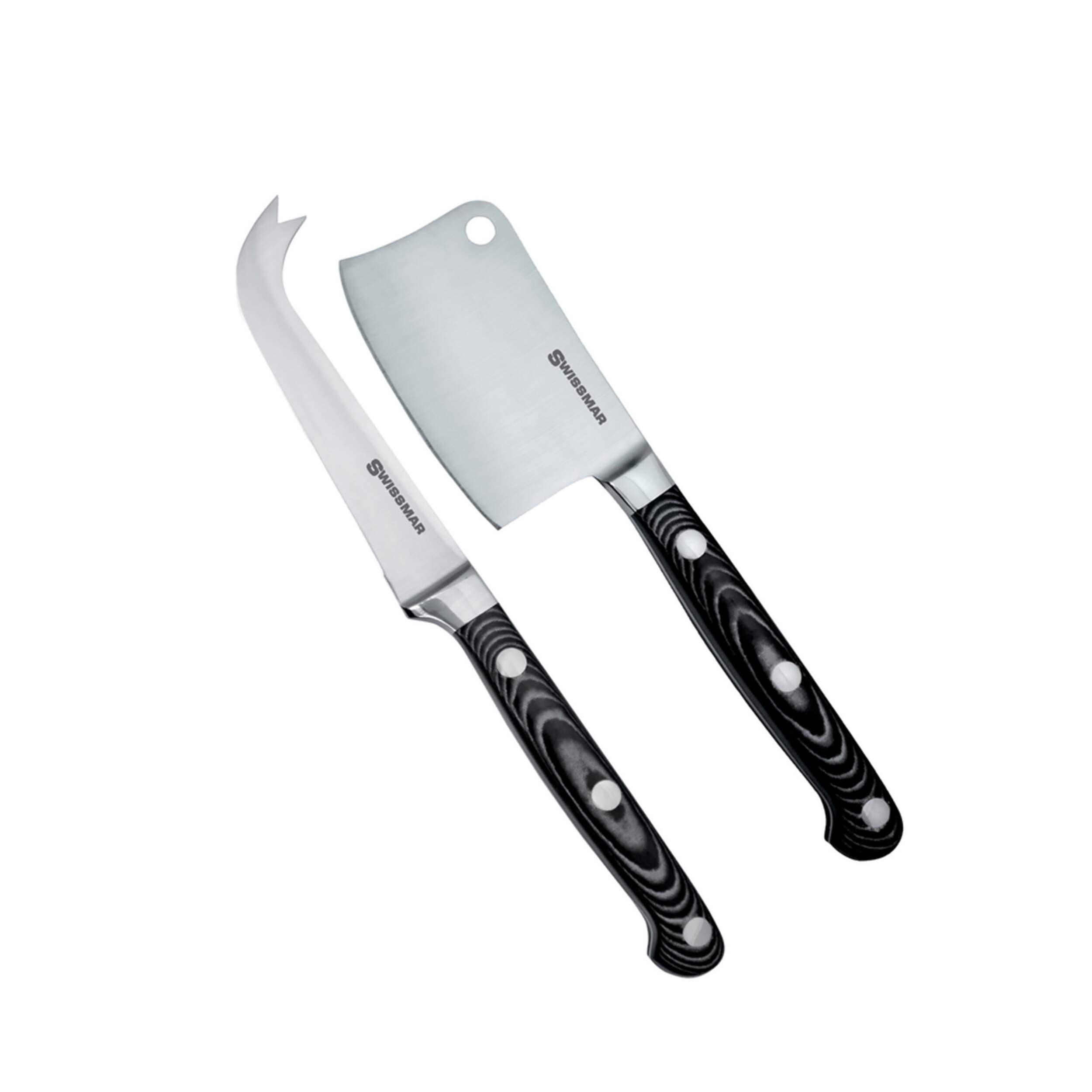 Swissmar Micarta Cheese Knife Set, 2-pc