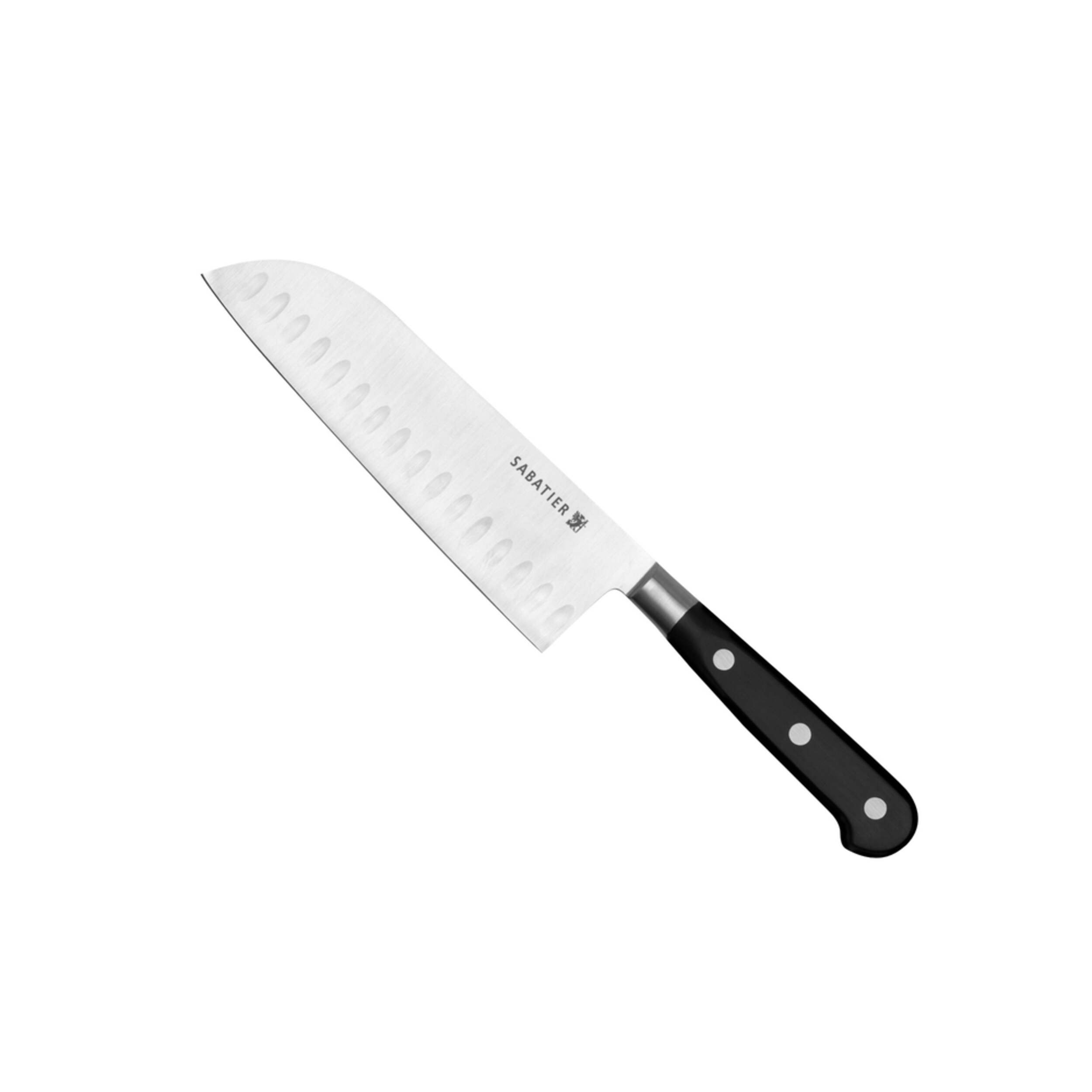 Sabatier German Steel Santoku Knife, 7-in