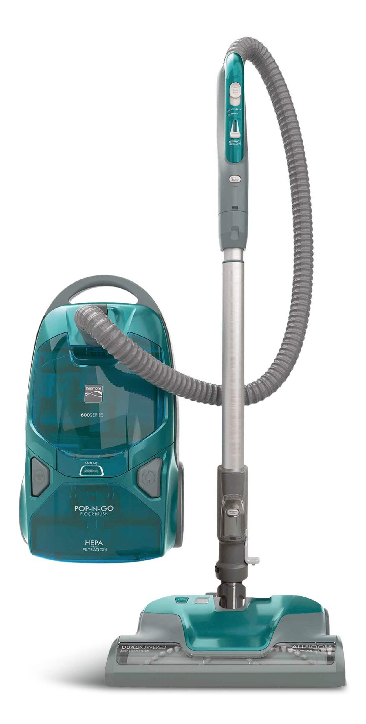 Kenmore Pop-N-Go Lightweight Bagged Canister Vacuum Cleaner