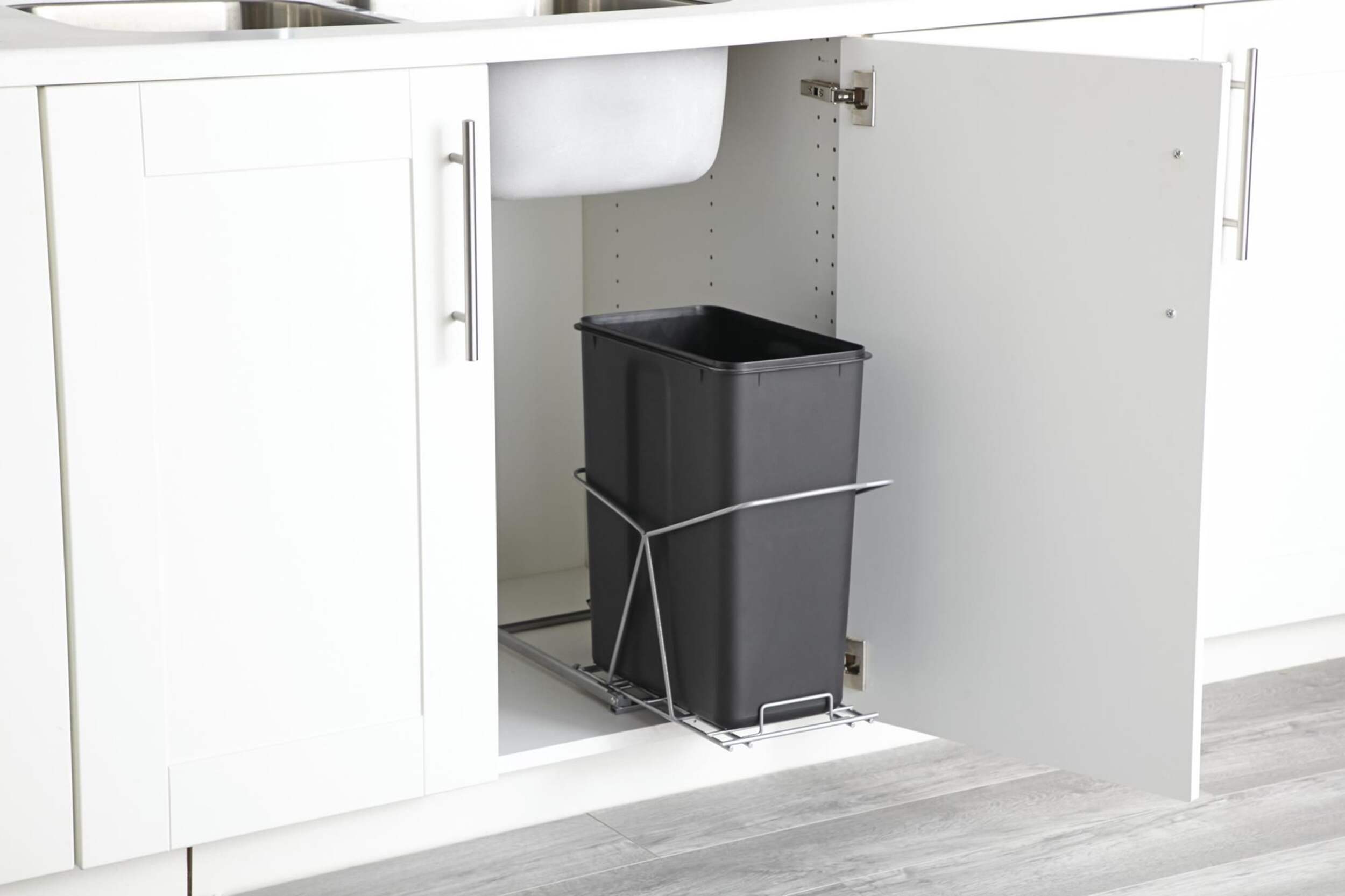 type A Single Pull-Out Waste Bin, 20-L