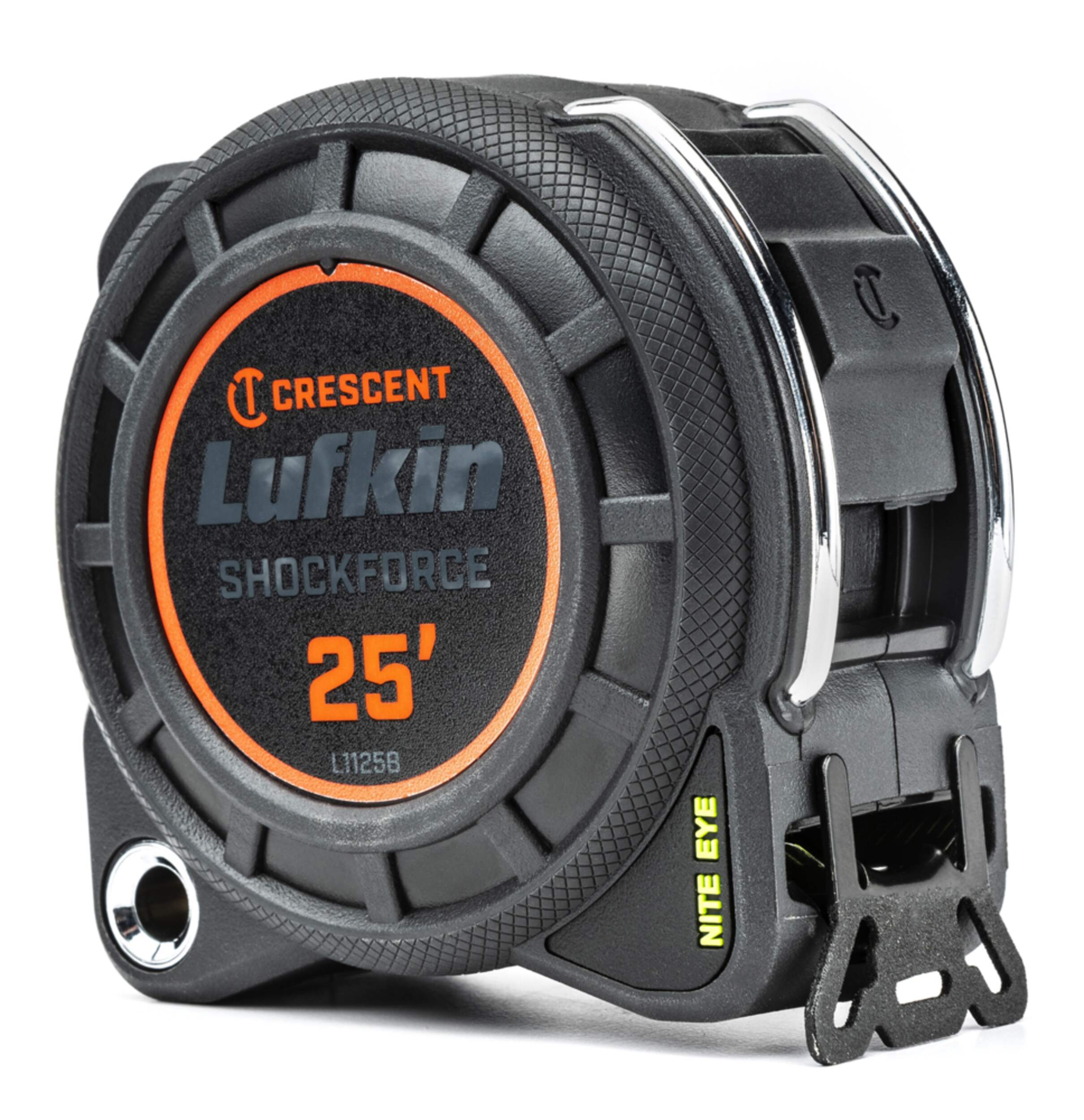 Lufkin Crescent Shockforce Nite EyeÃ¢Â?Tape Measure, 26-ft