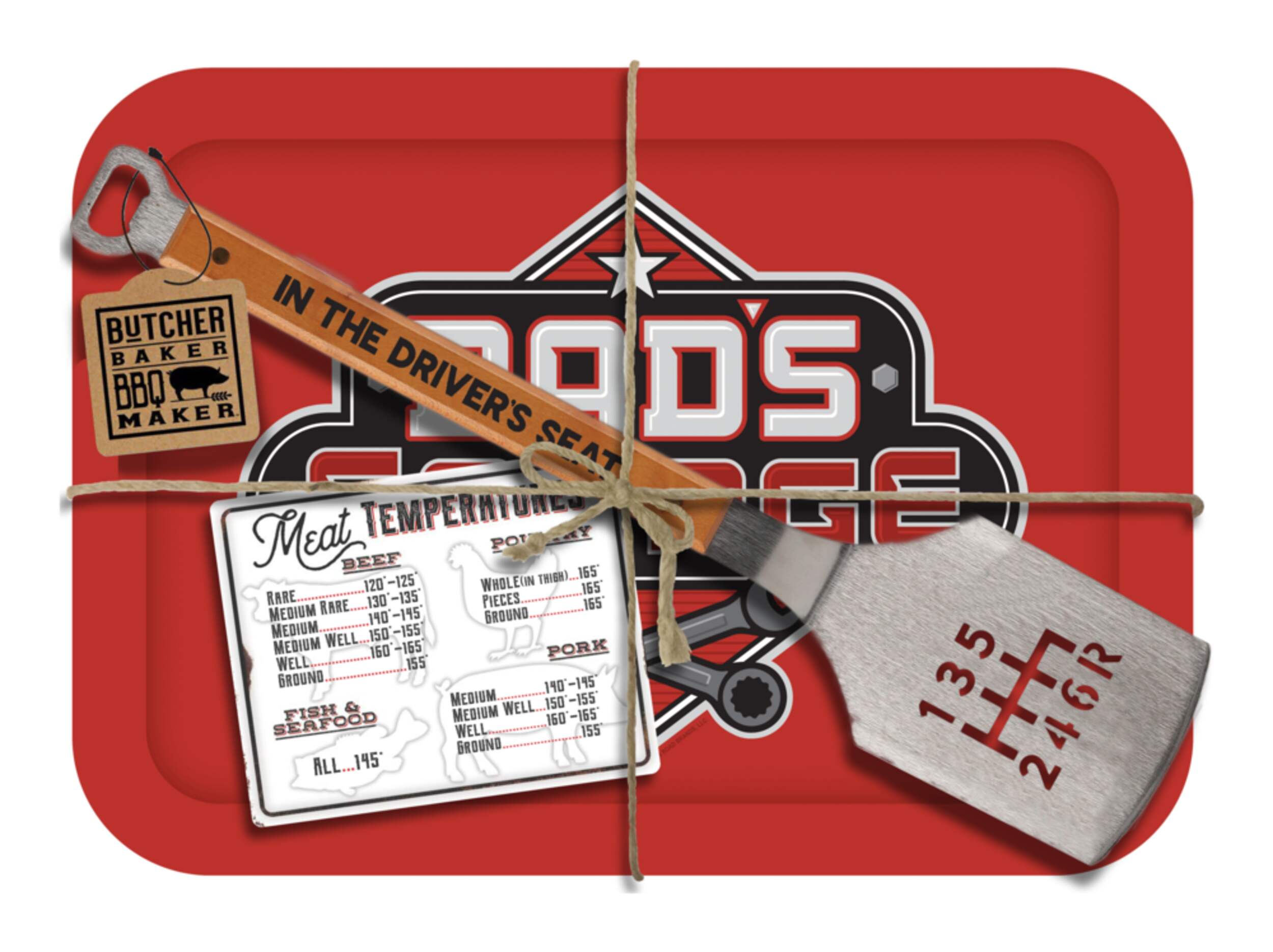 "Dad's Garage" BBQ Master Set