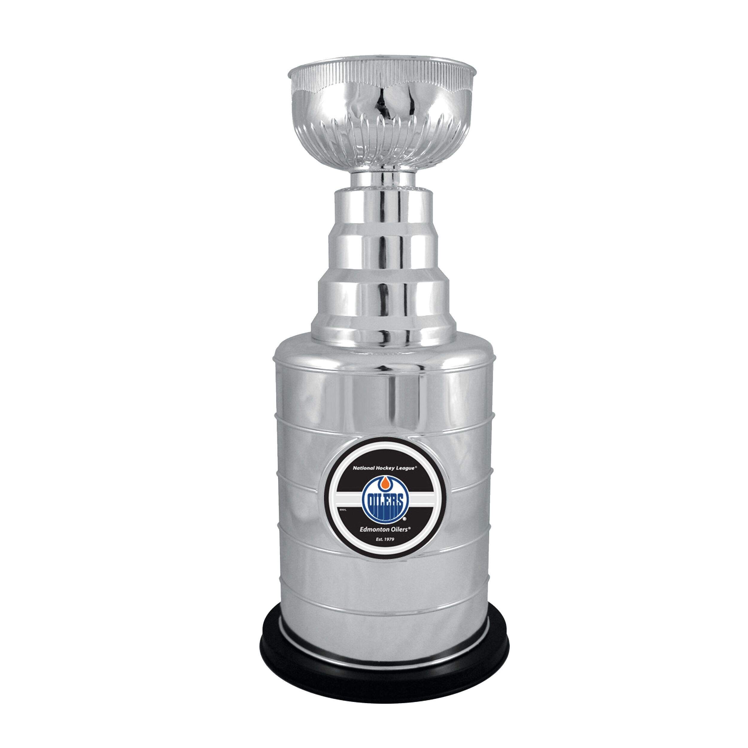 Edmonton Oilers Stanley Cup Coin Bank