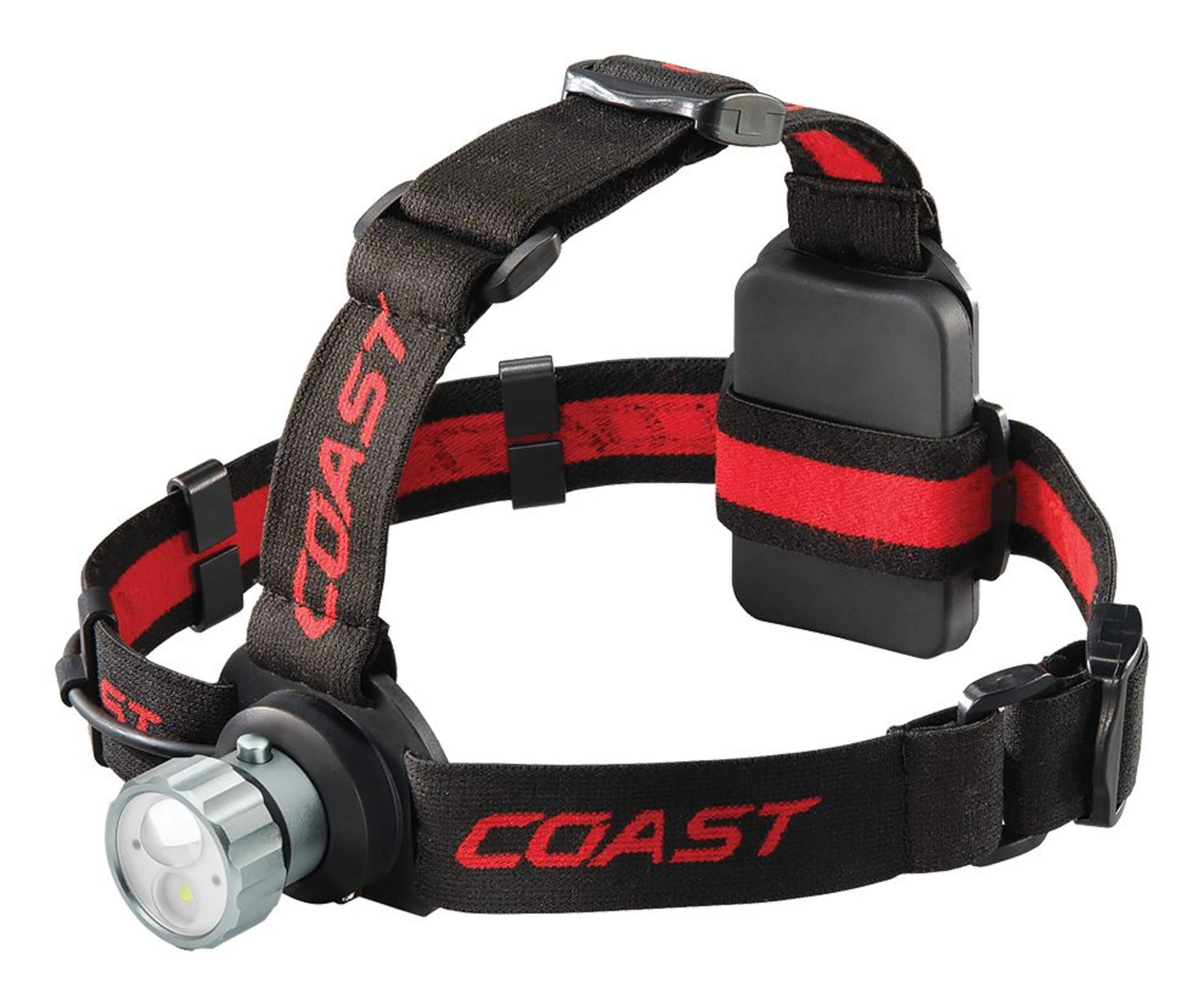 Coast HL45 400 Lumens Dual Colour Wide Angle LED Headlight/Headlamp, Batteries Included