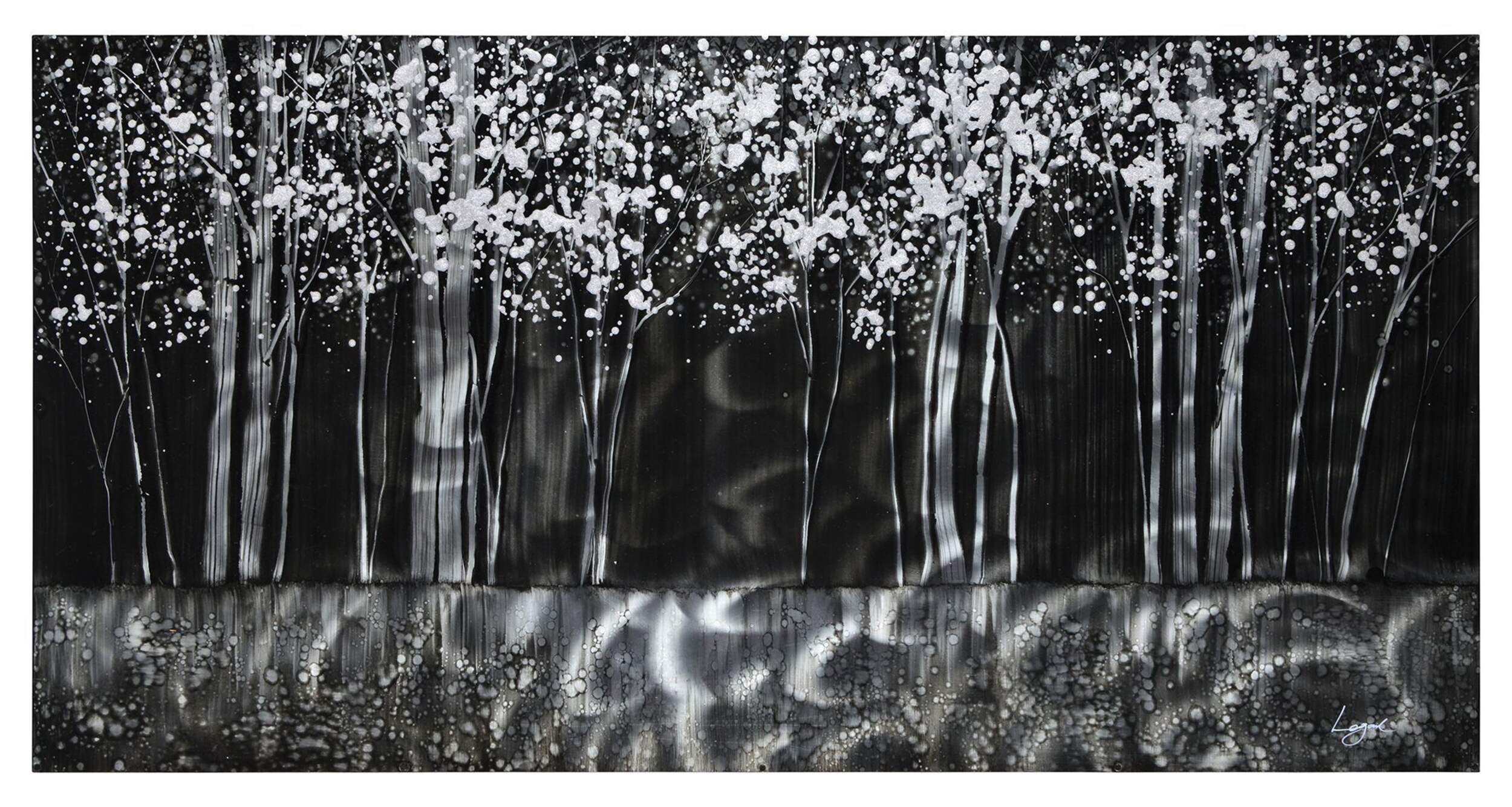 Renwil Thought Forest Wall Art, 30 x 60 x 1.5-in