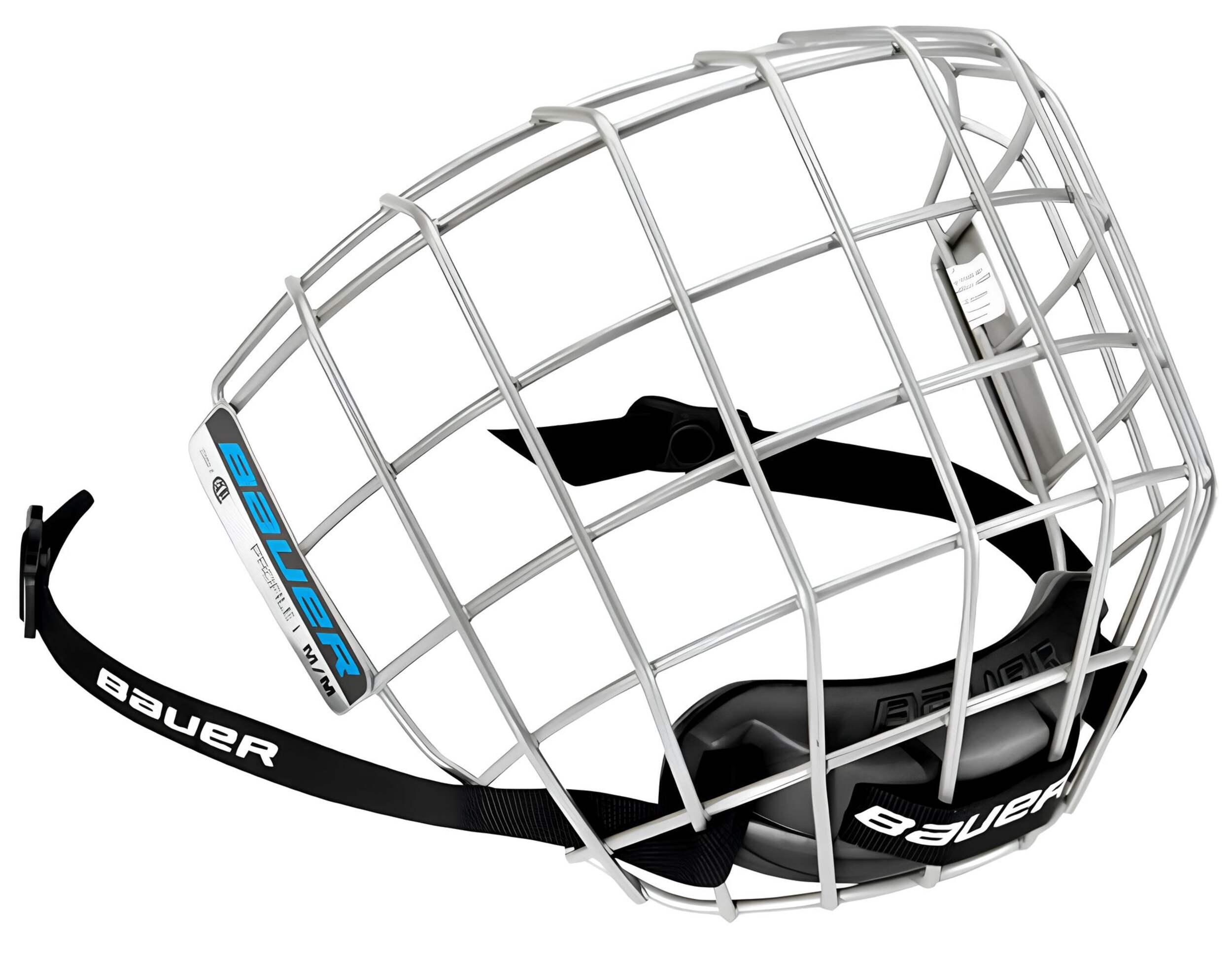 Bauer Profile I Hockey Helmet Cage/Face Mask, Junior/Senior, Silver, Assorted Sizes