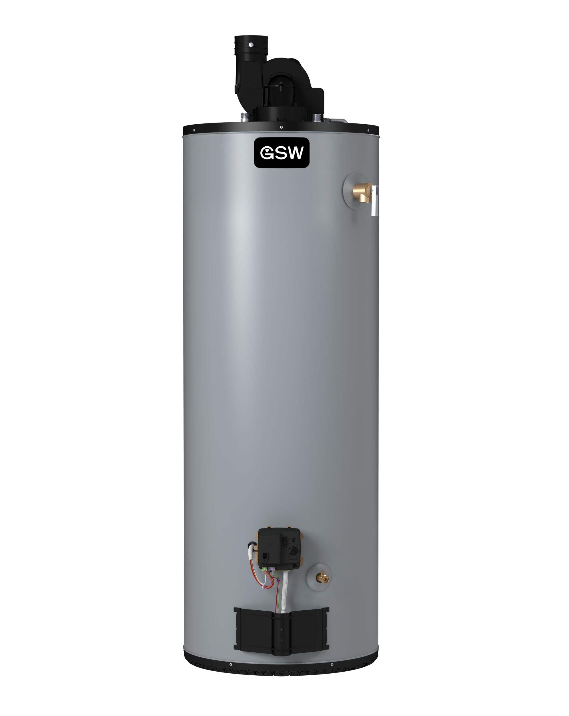 GSW G650T62N-PDV-ES2 62,000-BTU 189-L Natural Gas Water Heater, Off-White