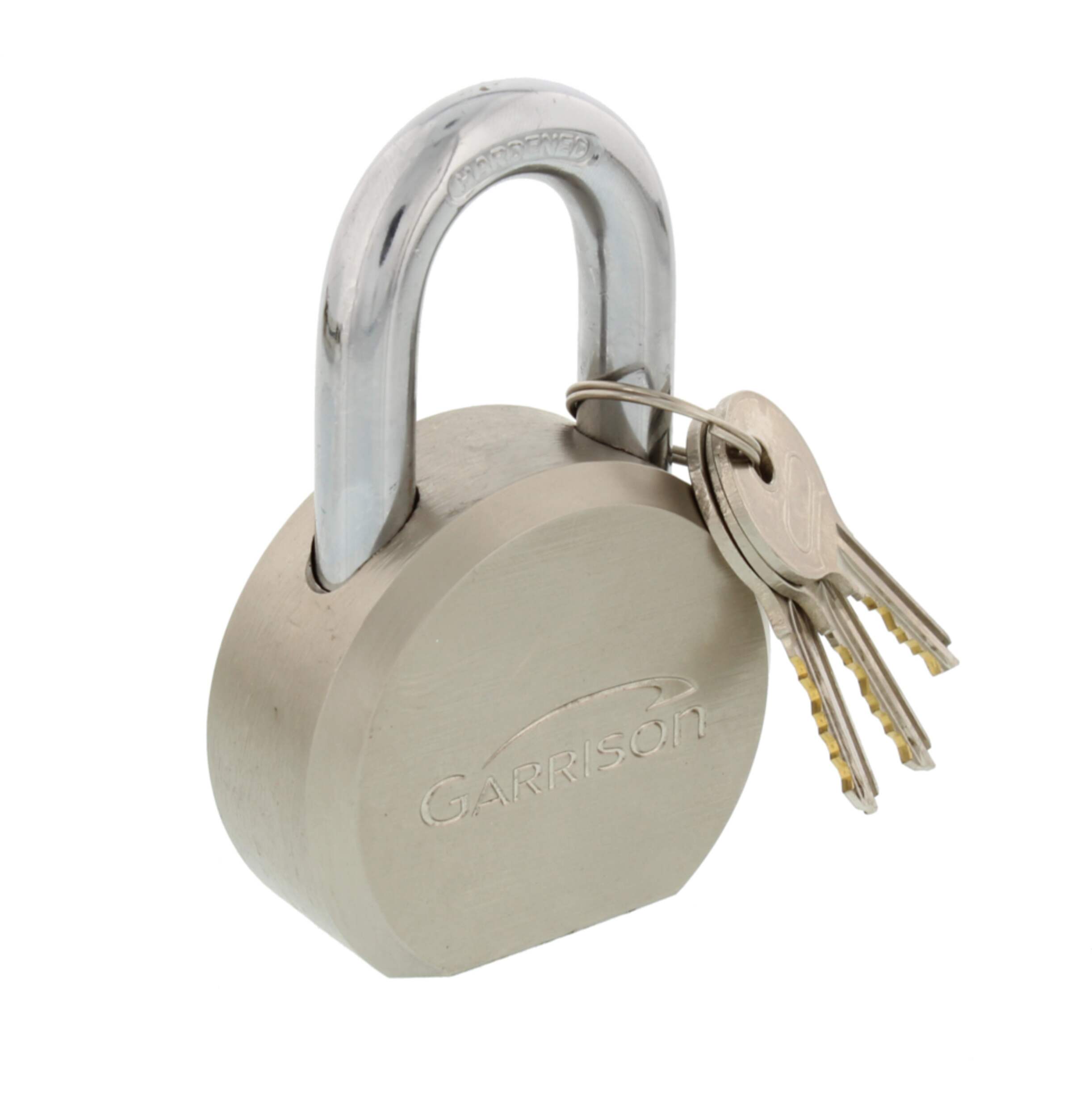 Garrison High-Security Steel Padlock, 67-mm