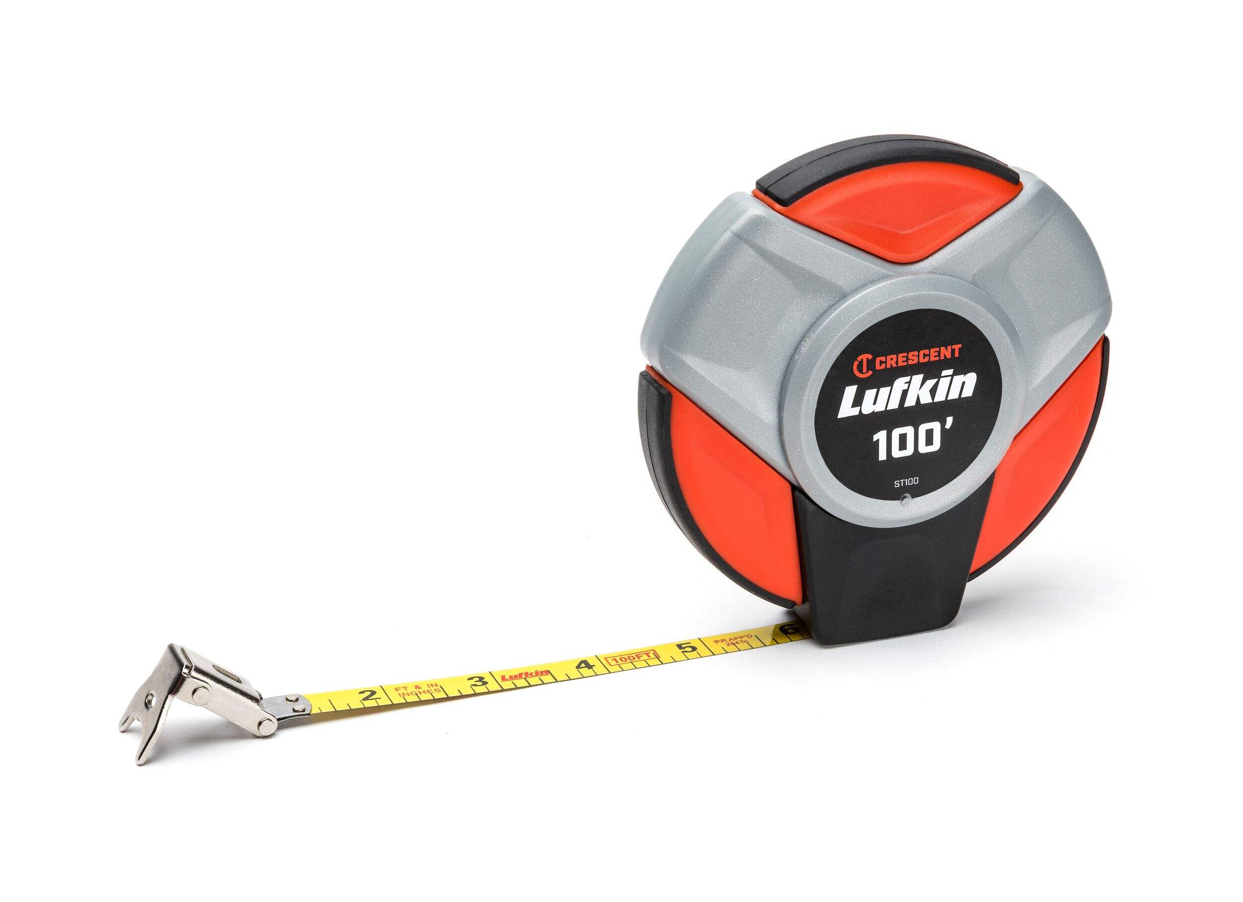 Lufkin ST100 Crescent Fibreglass Long Tape Measure, 100-ft