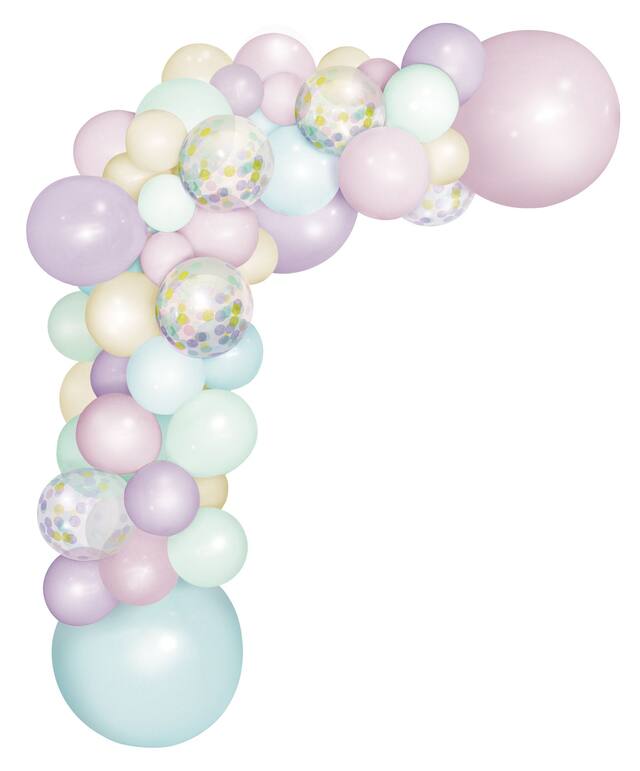 Balloon Garland Kit, Pastel