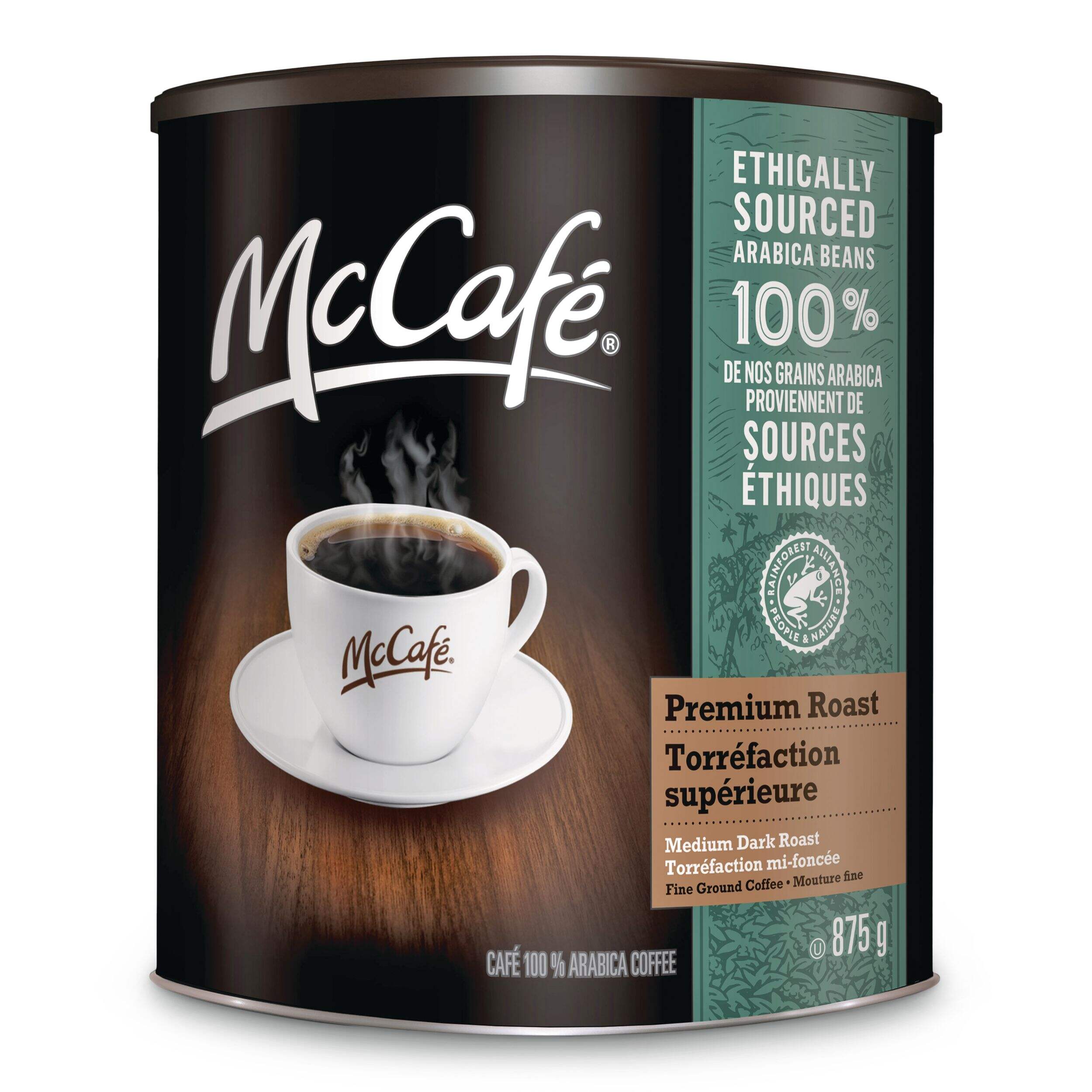 McCafe Coffee Premium Medium Dark Roast, 875-g