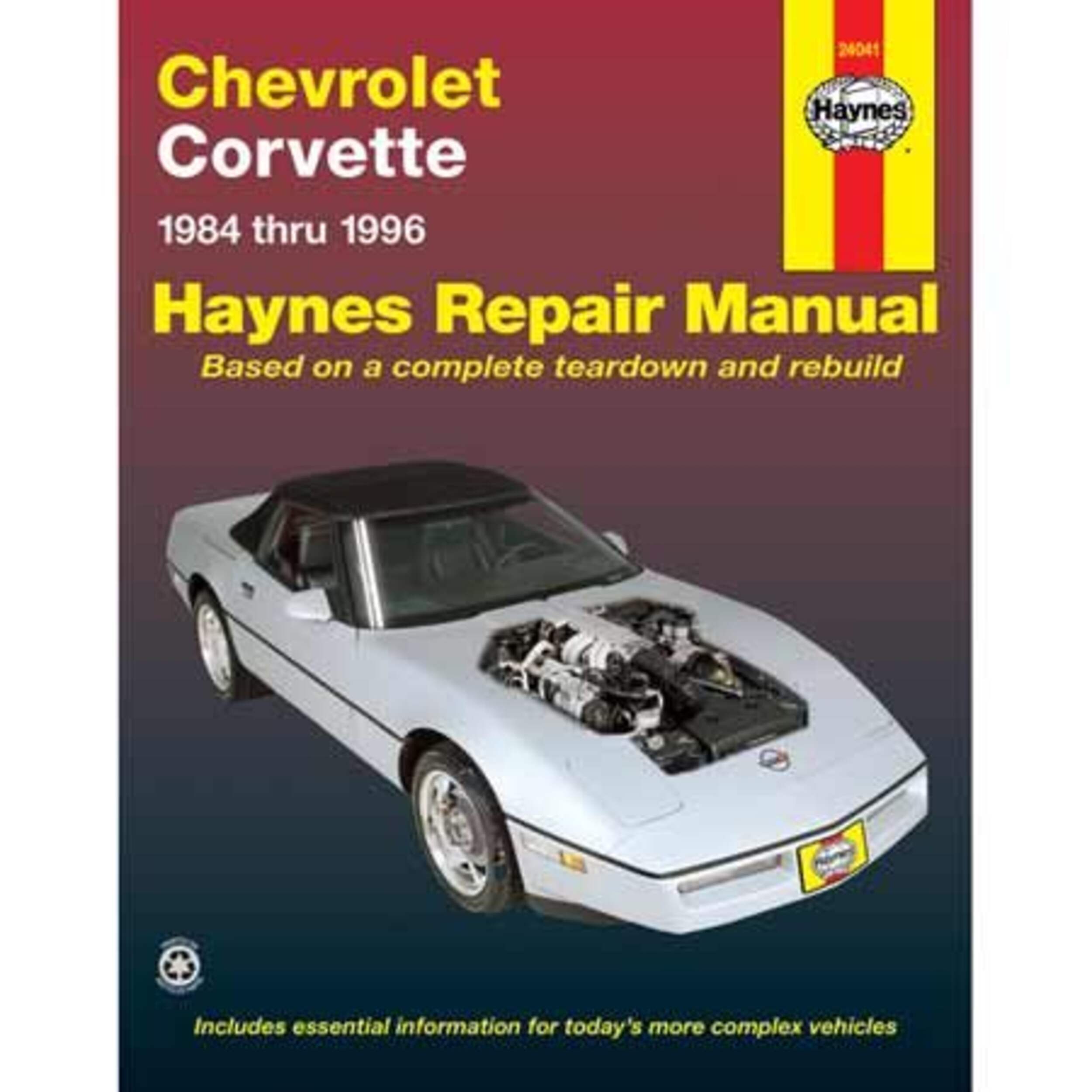 Chevrolet Corvette 1984 thru 1996 Haynes Repair Manual, 24041