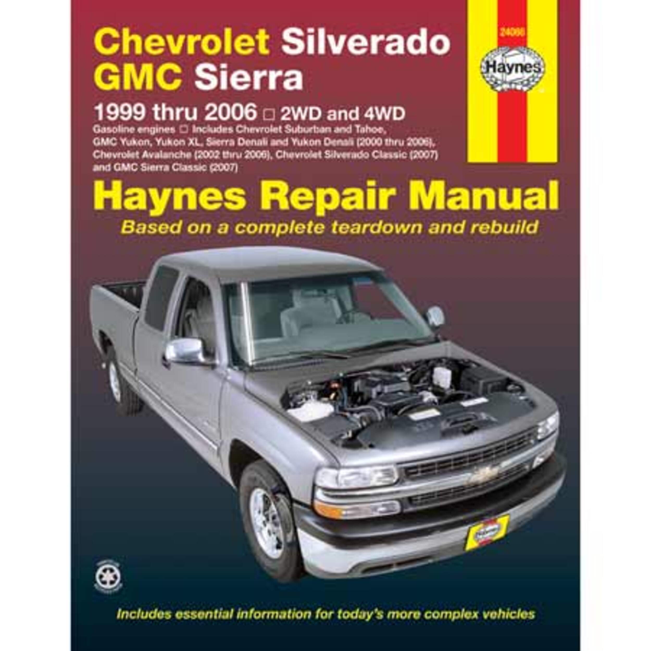 Chevrolet Silverado & GMC Sierra 1999 thru 2006 Haynes Repair Manual, 24066