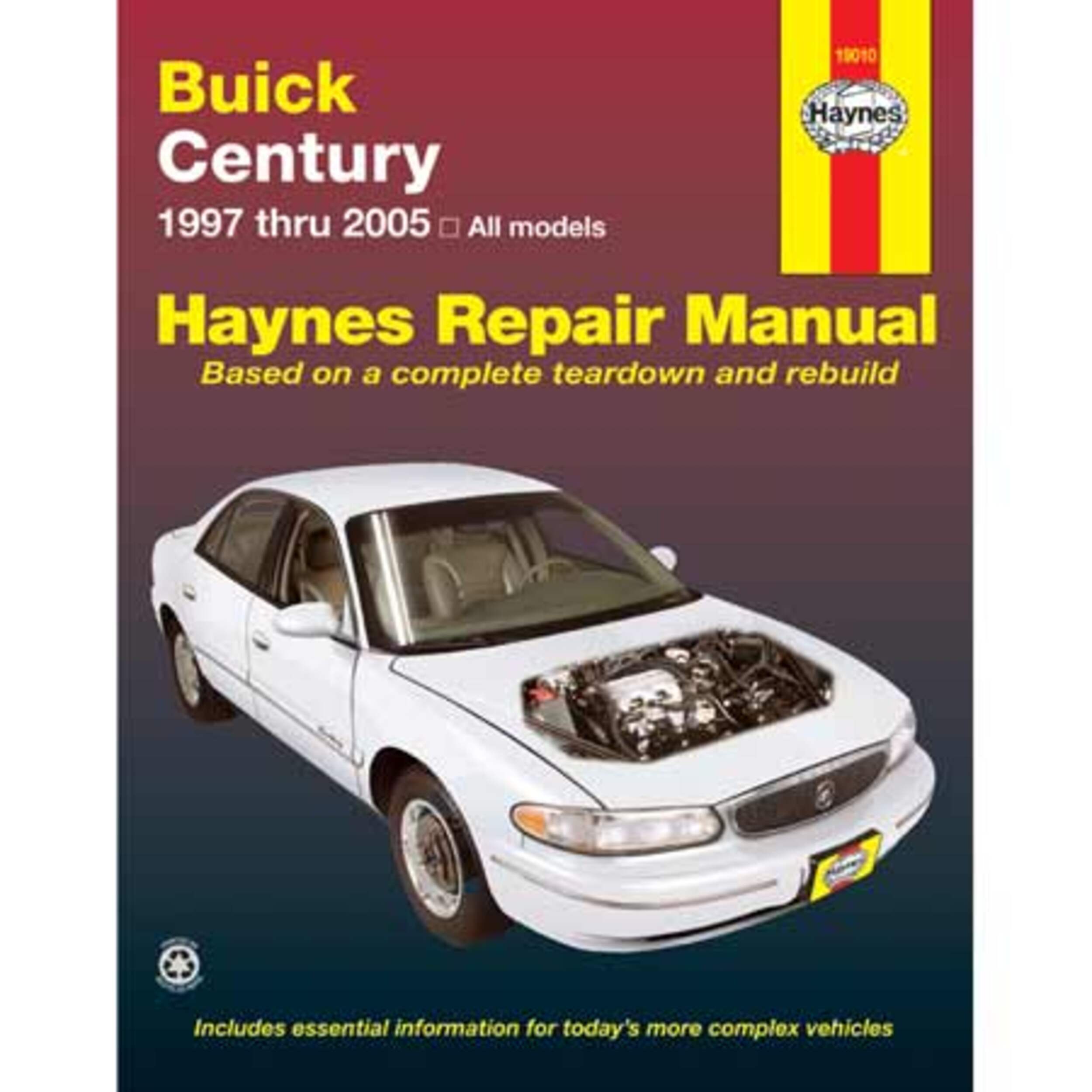 Buick Century 1997 thru 2005 Haynes Repair Manual, 19010