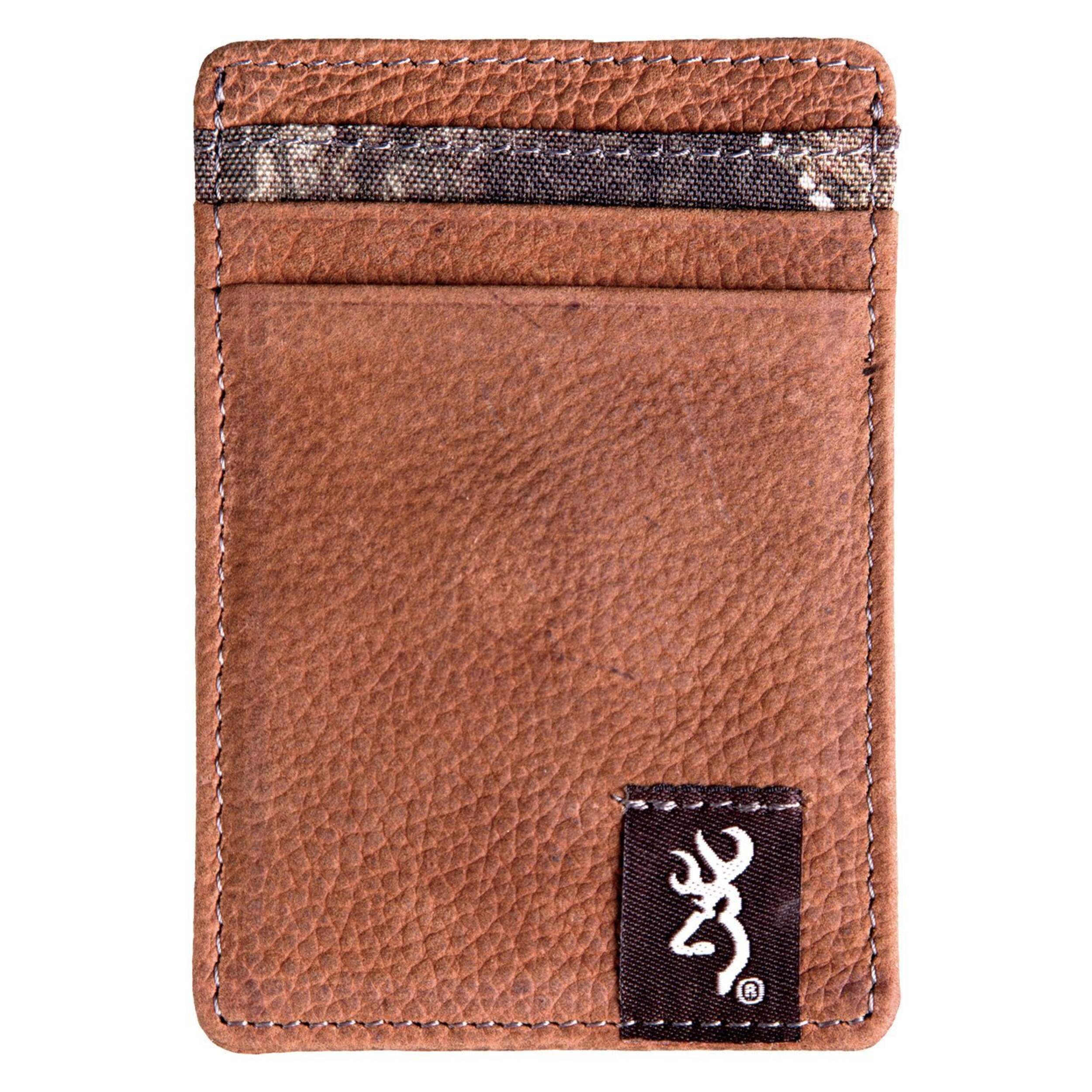 Browning Canvas Front Pocket Wallet, Men's, Brown