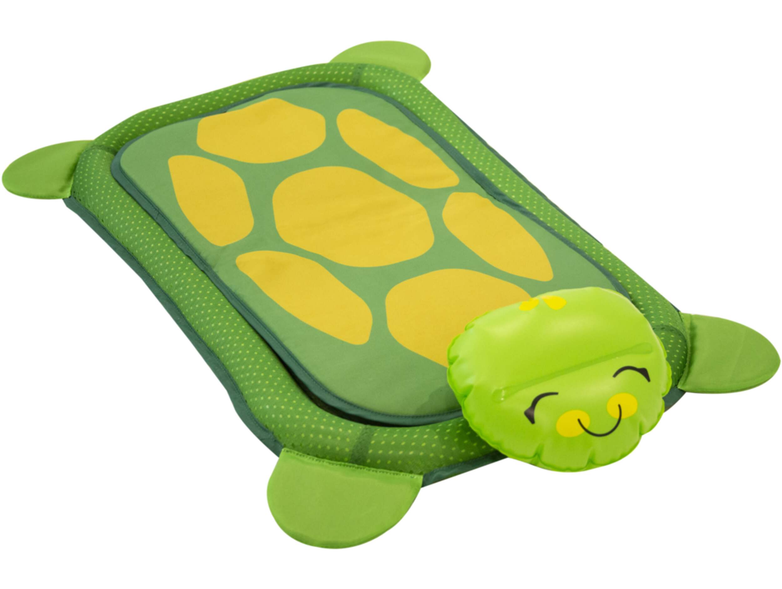Aqua Float-n-Splash Turtle Baby Float with Removable Pillow, 66 x 39-cm, Green