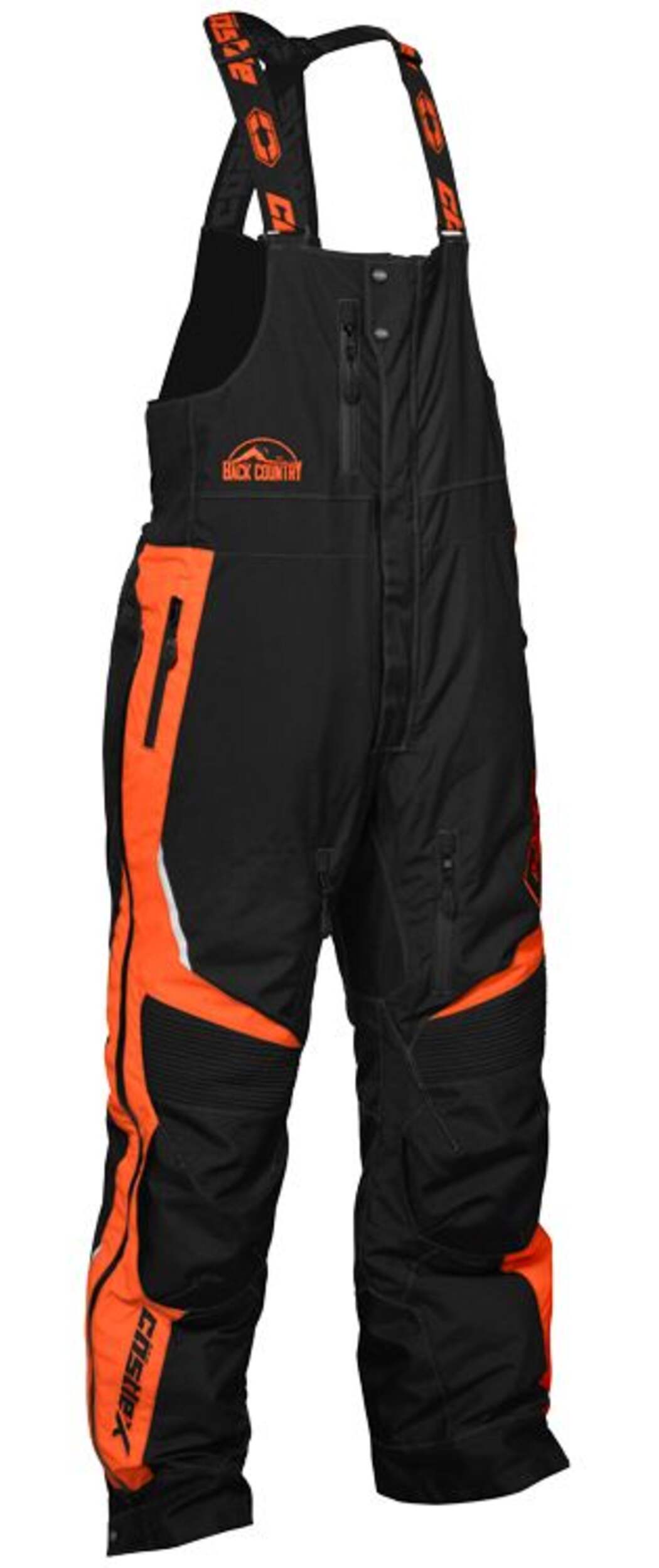 Castle Tundra G2 Men's Snow Pants/Bib, Orange, Assorted Sizes