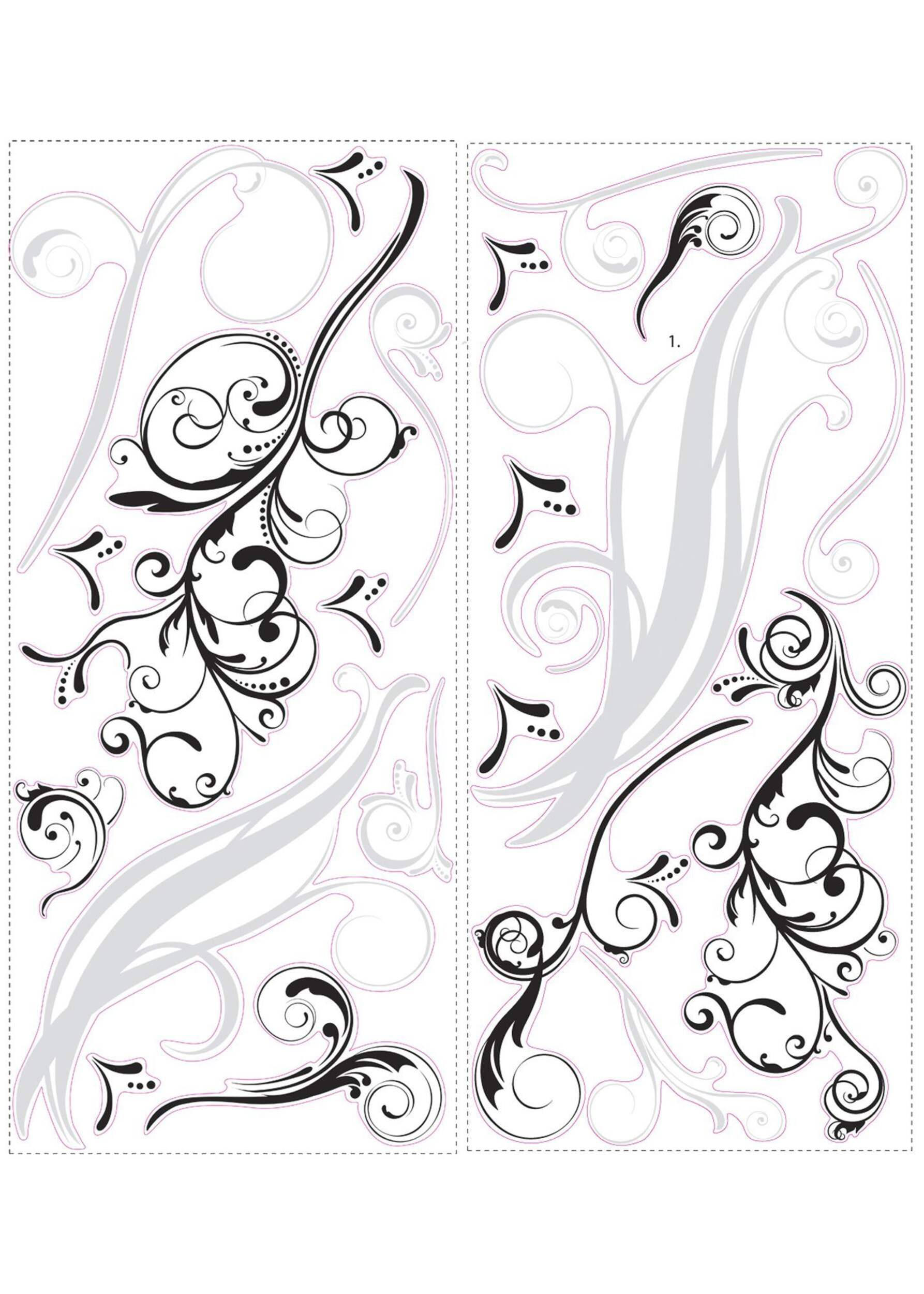 RoomMates Forever Twined Giant Wall Decals