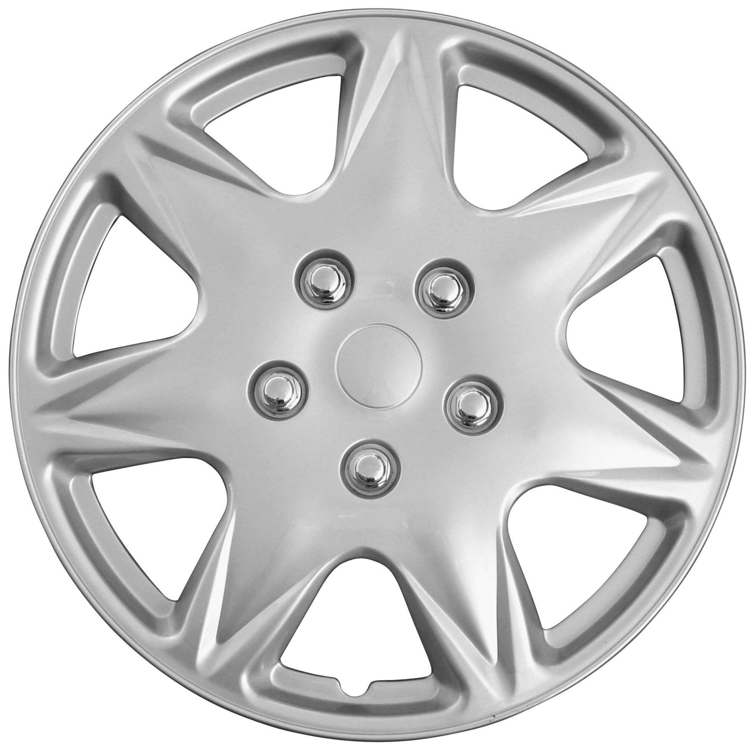 Silver Wheel Cover KT915 , 17-in.