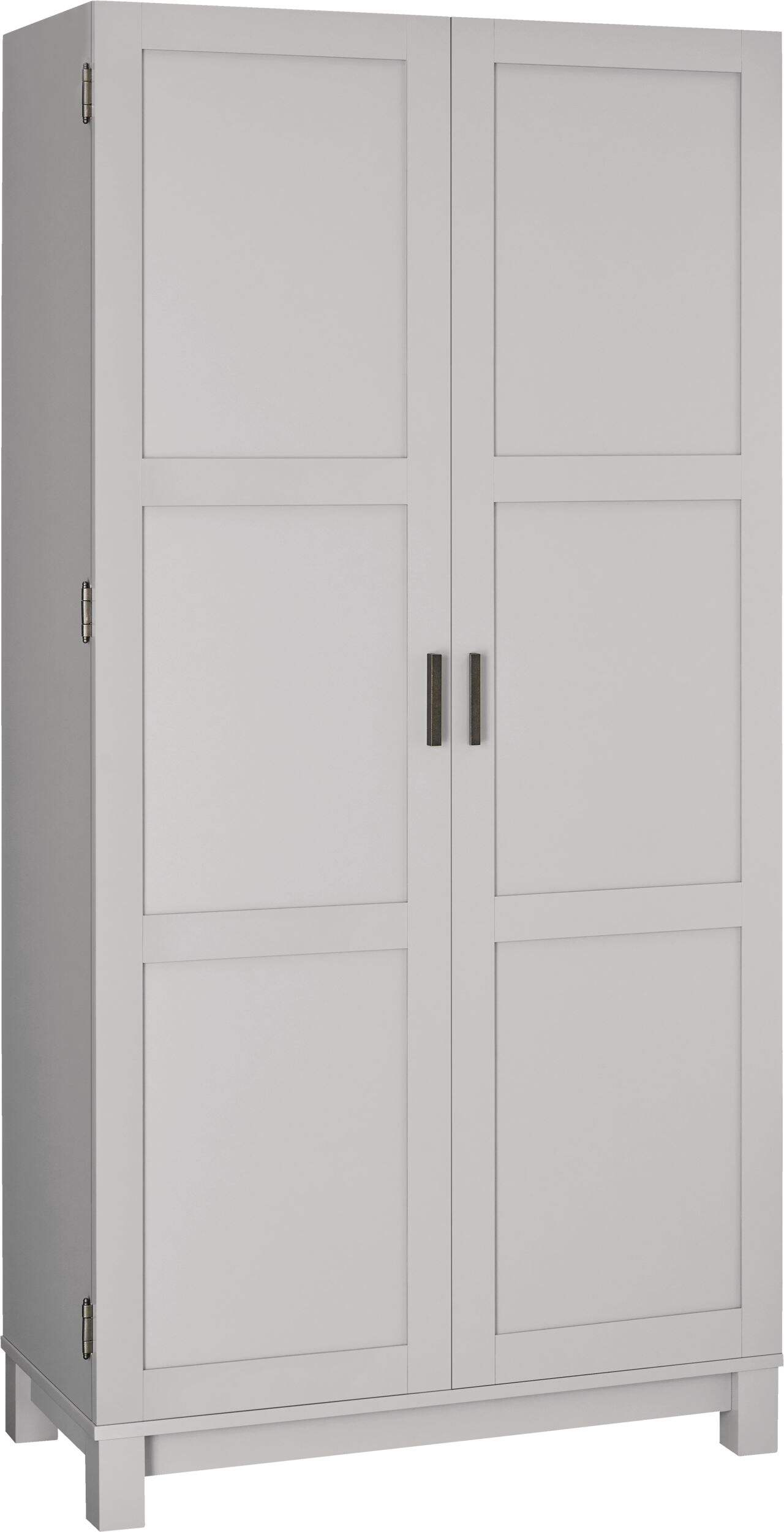 CANVAS Camden 2-Door Shaker Style Storage/Pantry Cabinet, Grey