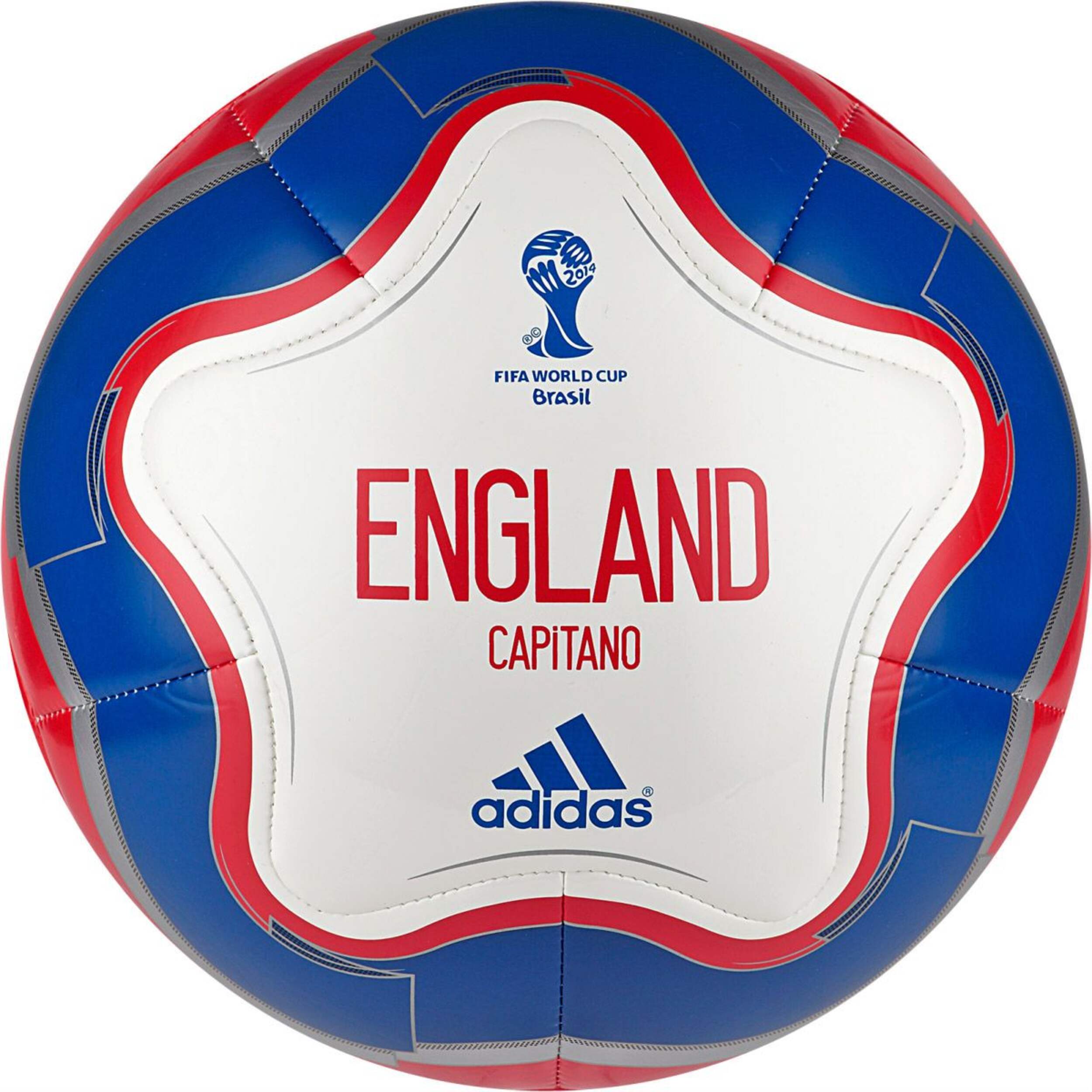 Adidas England World Cup Soccer Ball, Size 5
