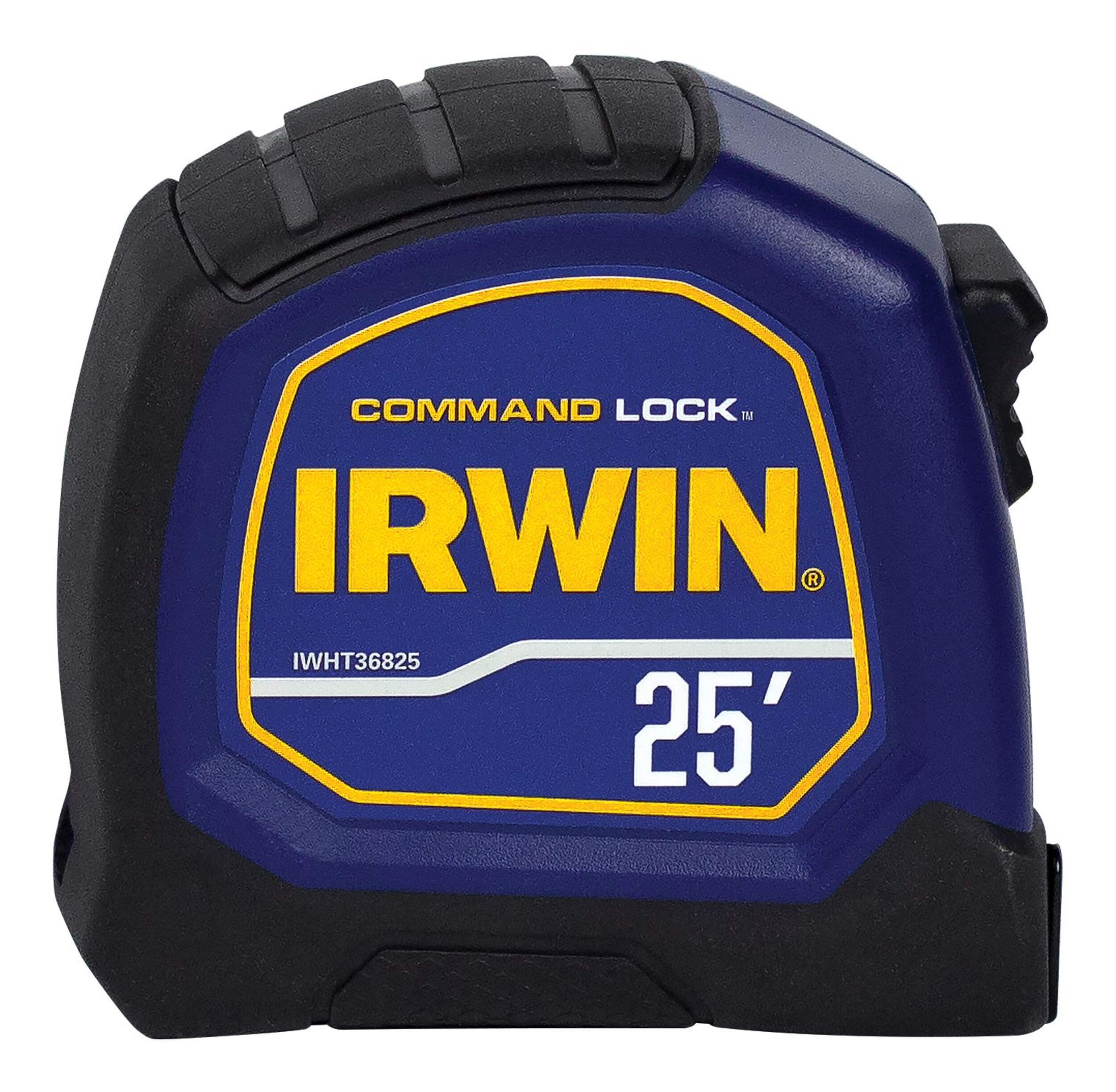IRWIN IWHT36825 Command Lock Tape Measure, 25-ft