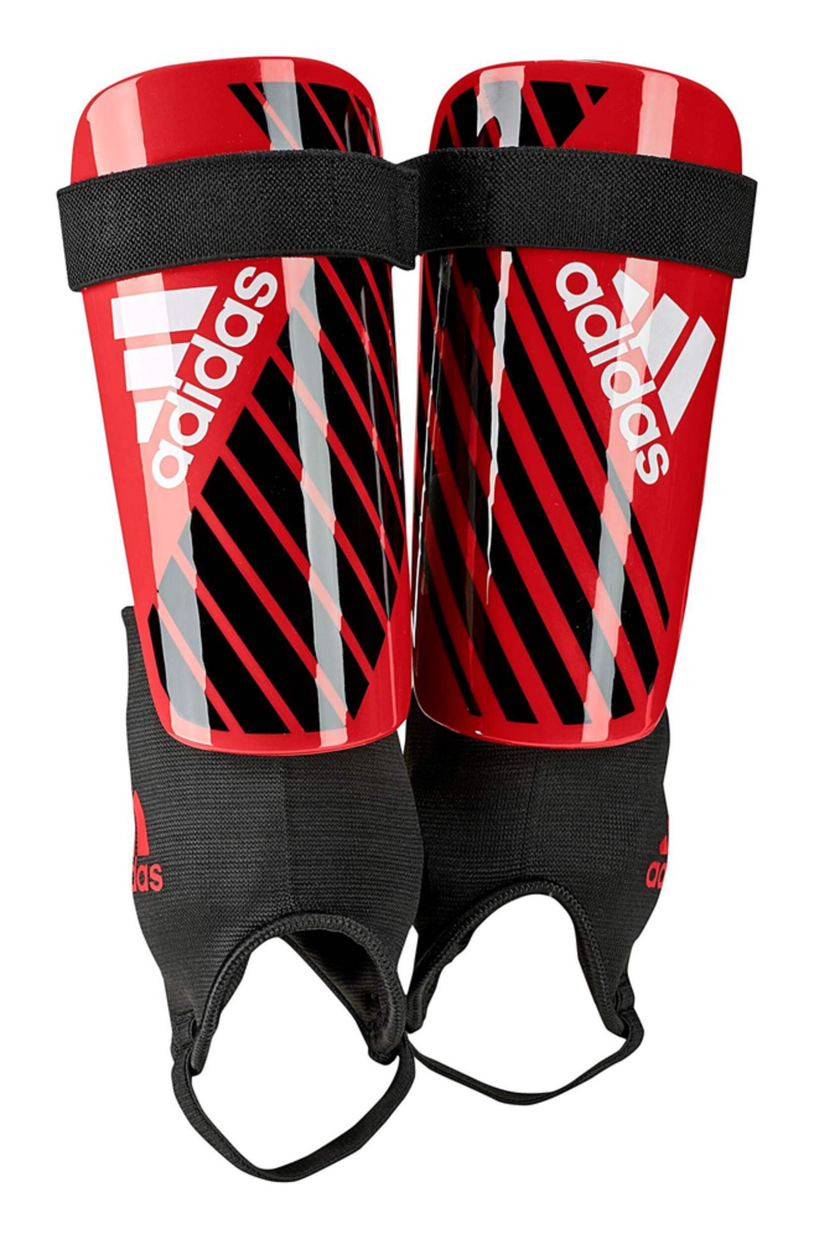 adidas X Club Shin Guards, Senior, Red/White