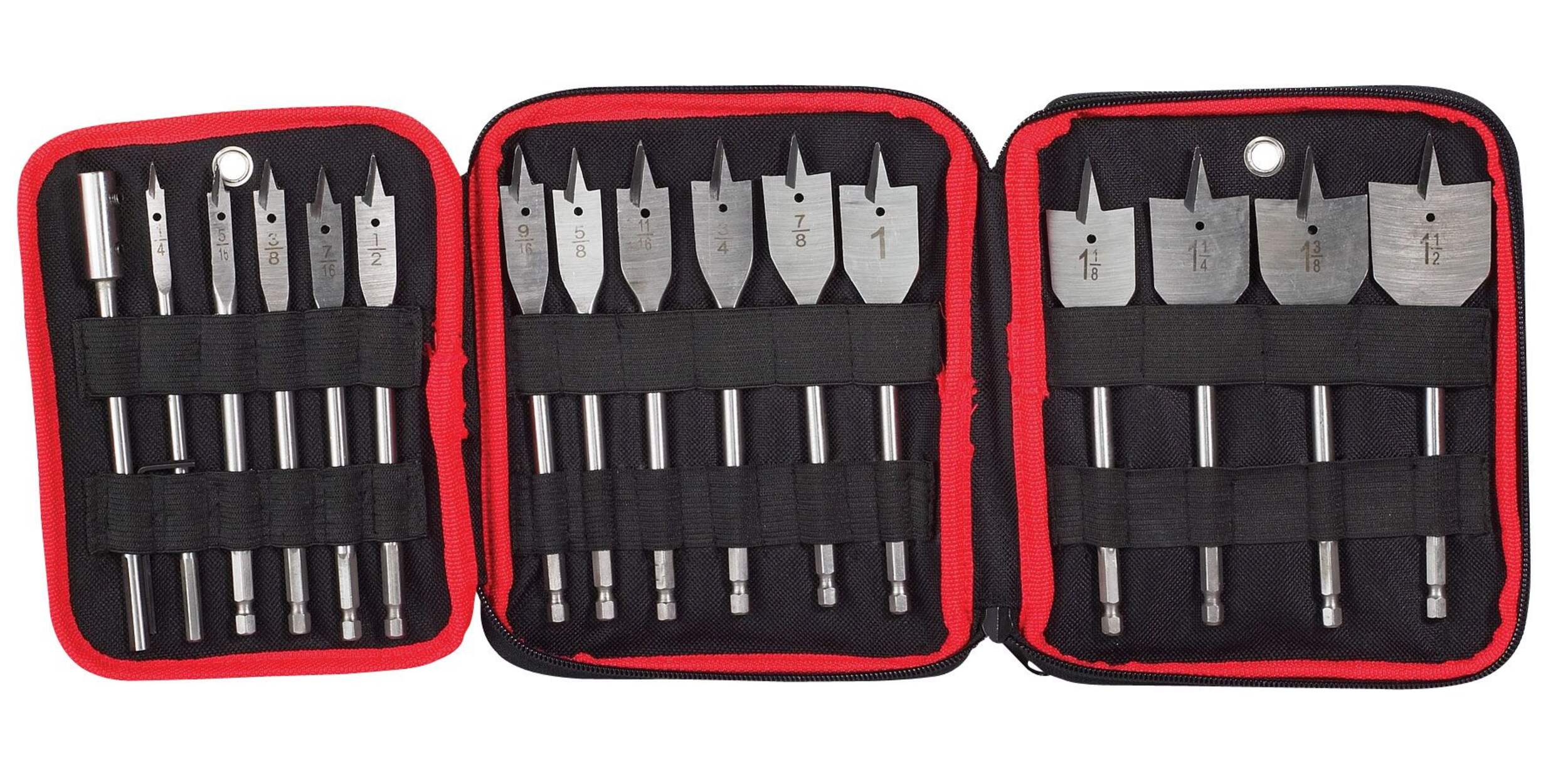 Jobmate 16-piece Spade Bit Set