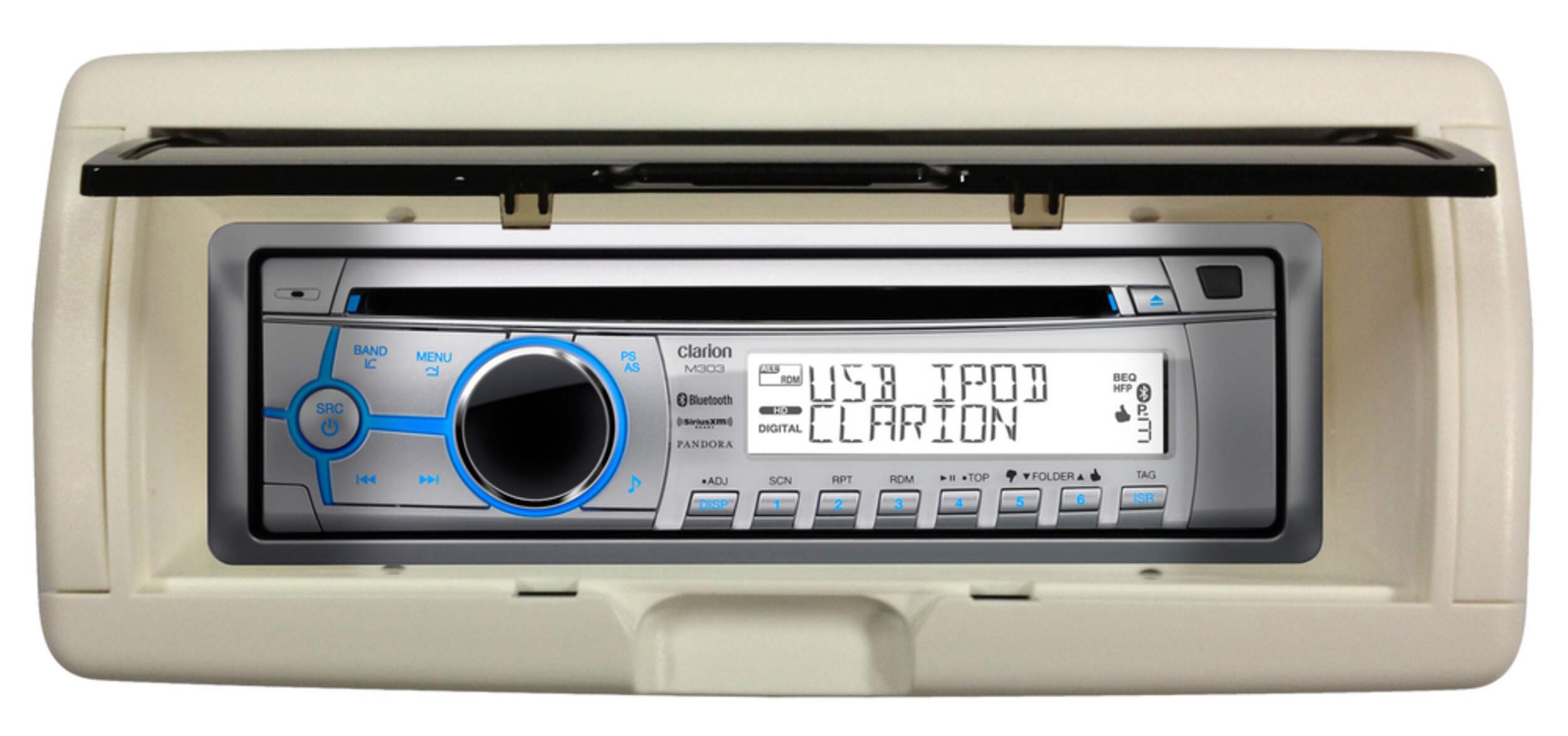 Clarion Marine Stereo Cover