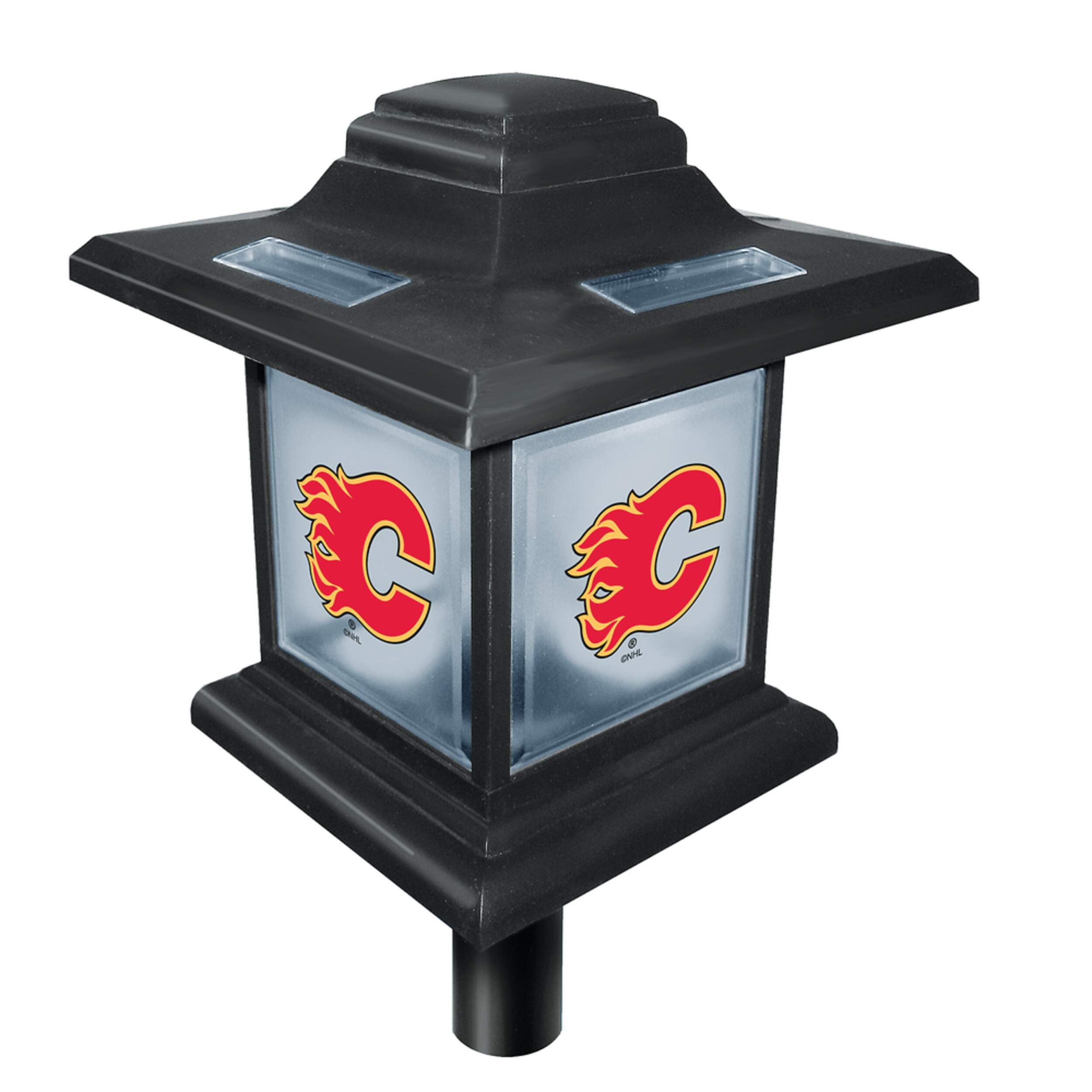 NHL Calgary Flames Solar Lawn Light