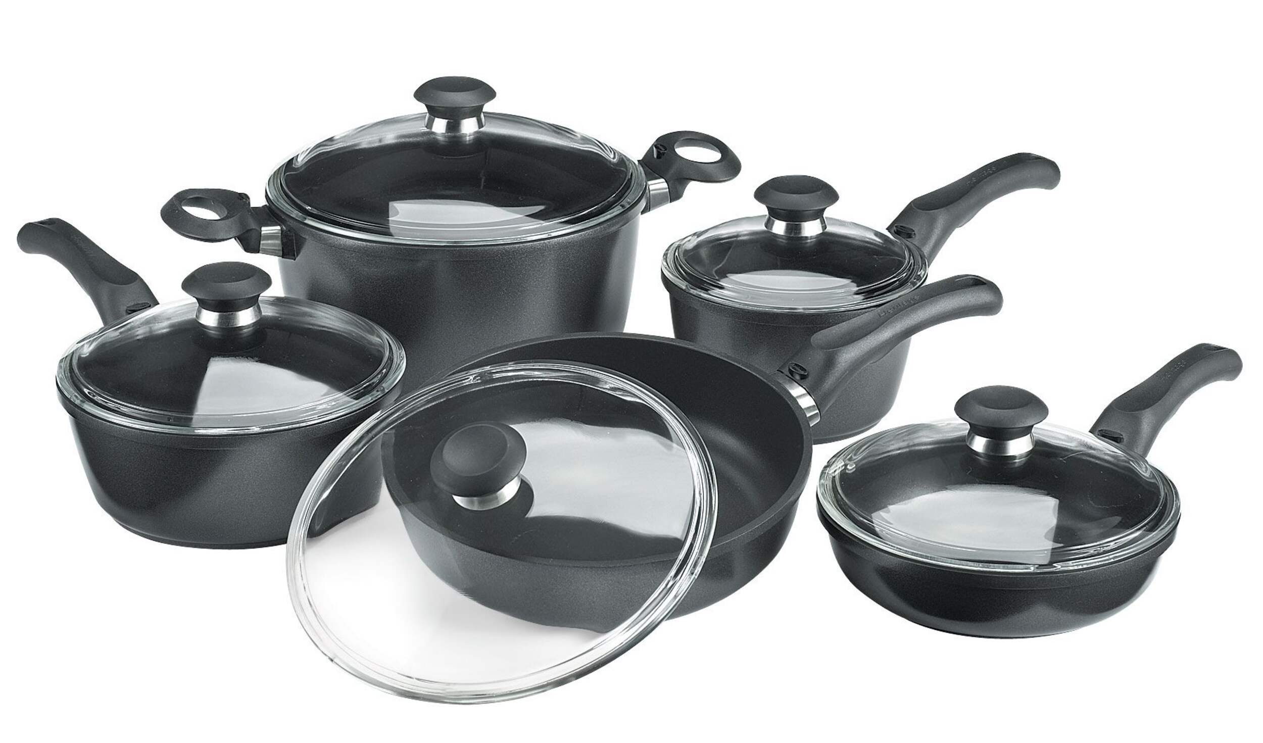 Artisan Cast Aluminum Cookware Set, 10-pc