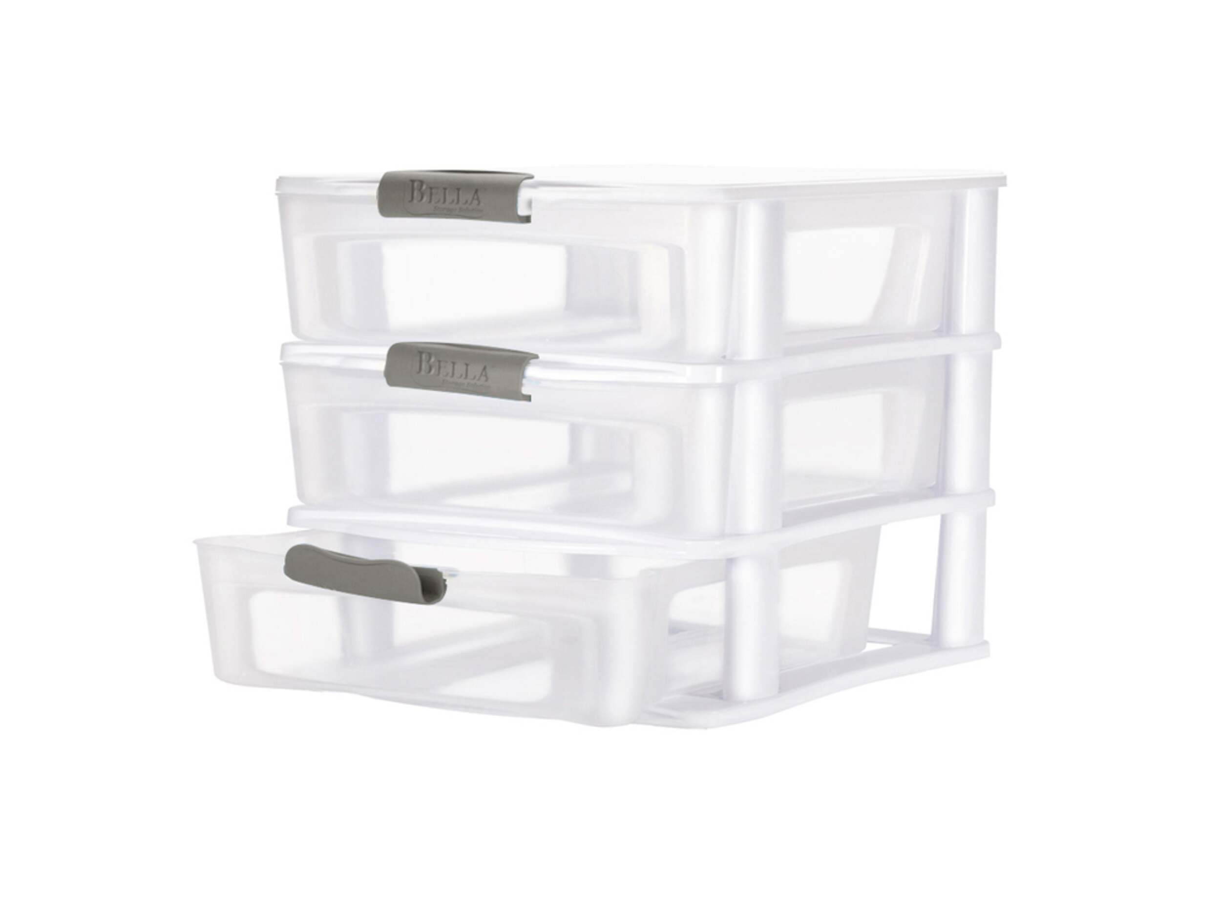 Bella 3-Drawer Desktop Storage Tower