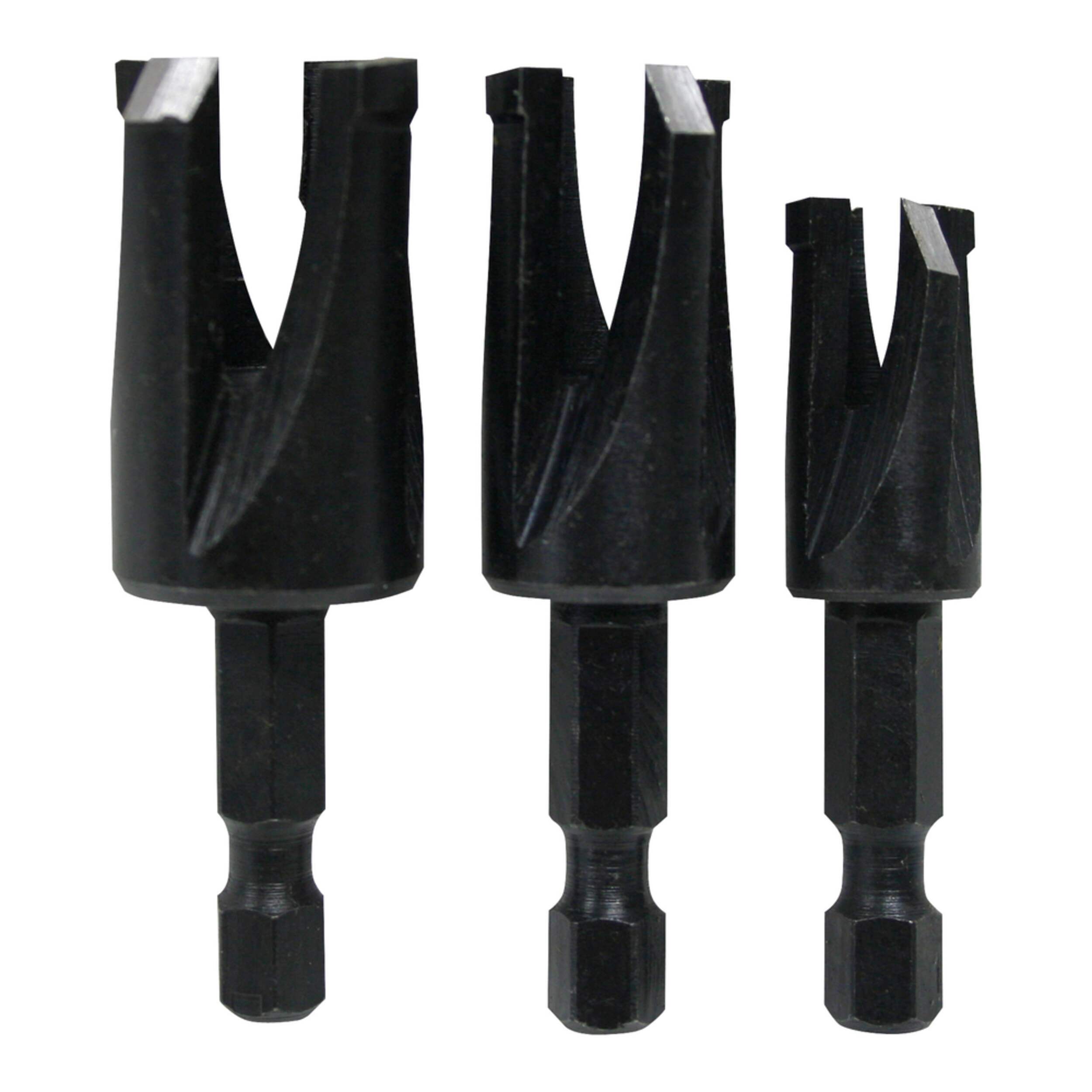 Mastercraft Plug Cutter Set,  3-pc