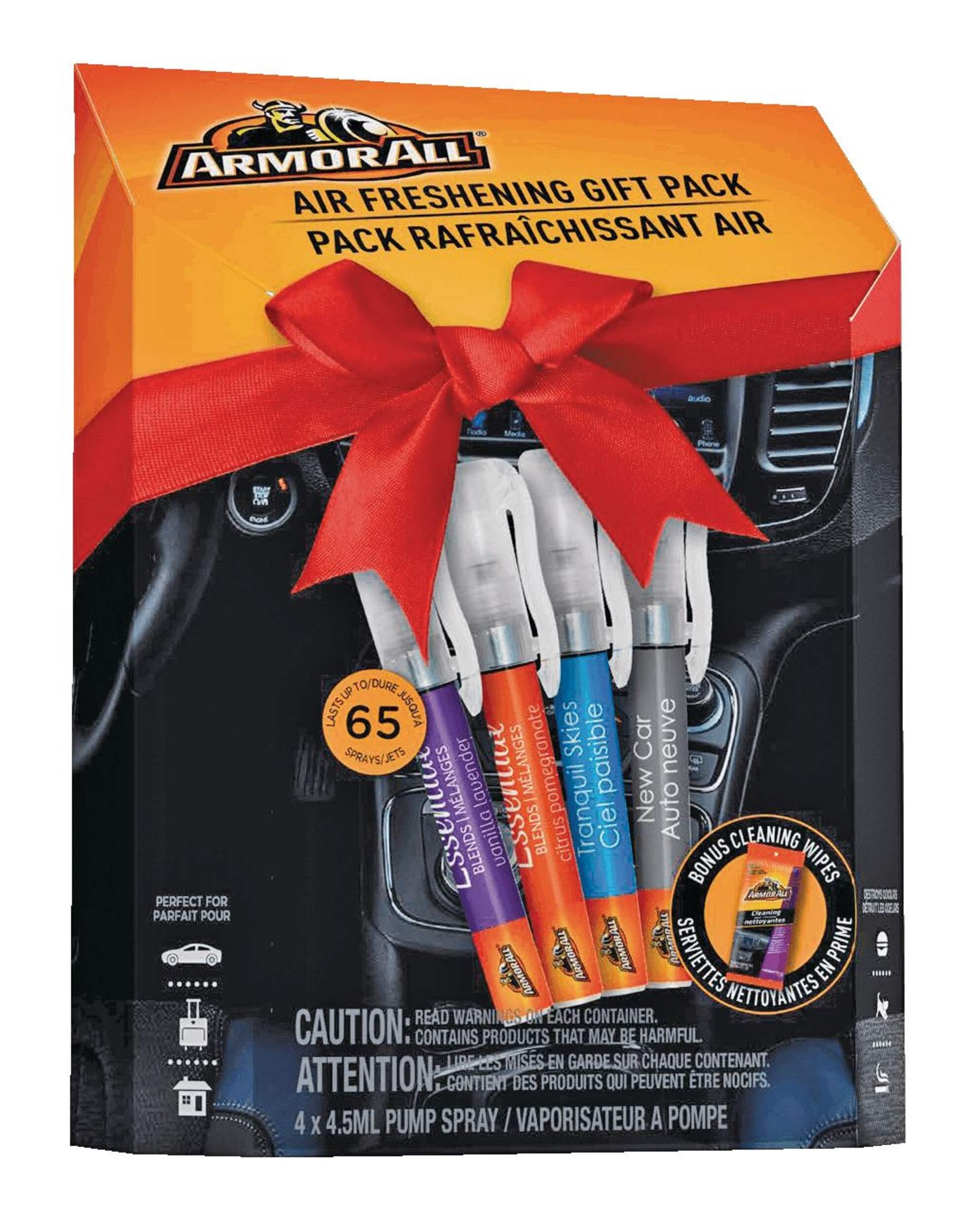 Armor All Essential Blends Spray Pump Pen Car Air Freshener Gift Pack