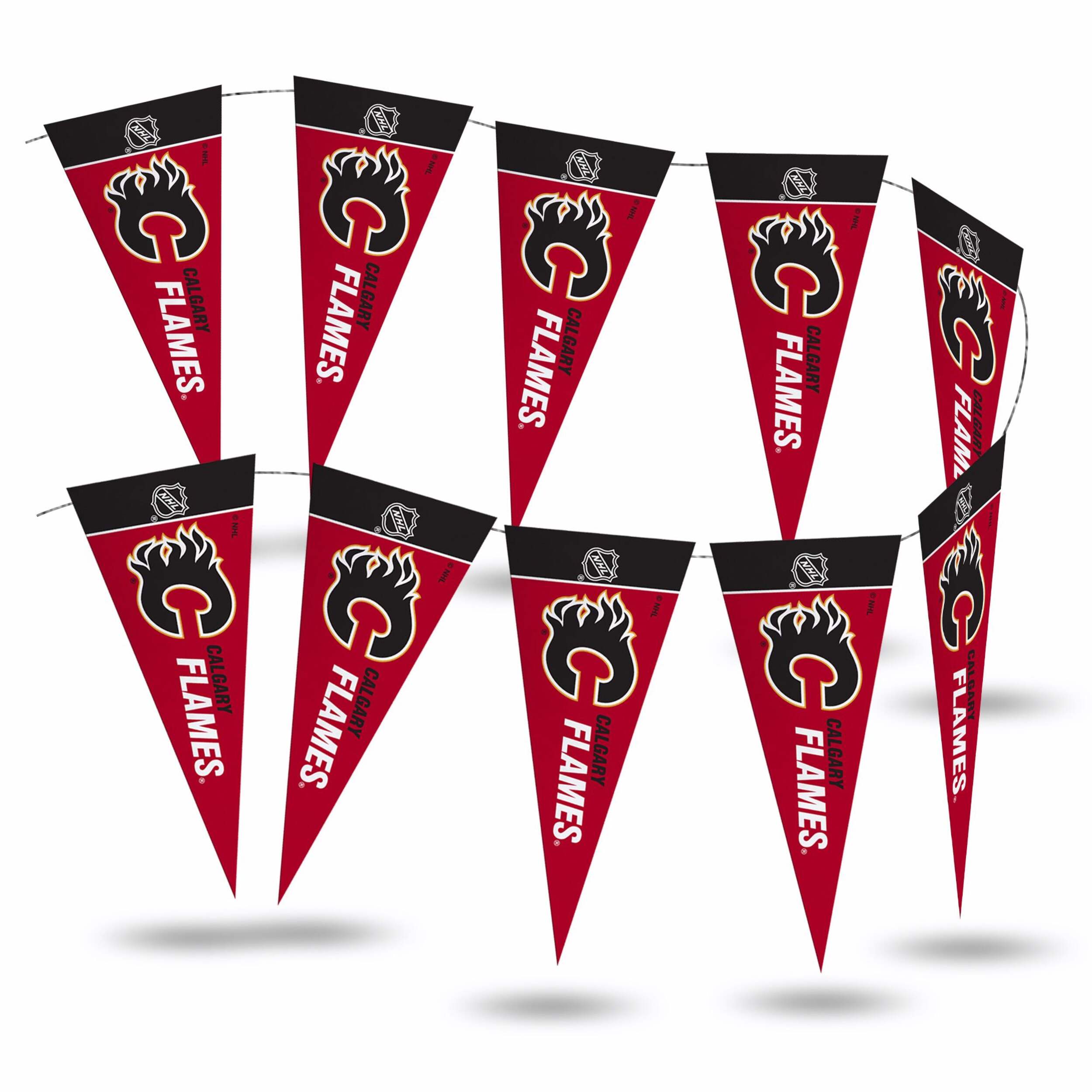 Calgary Flames Mini Pennant Banner DÃÂ©cor