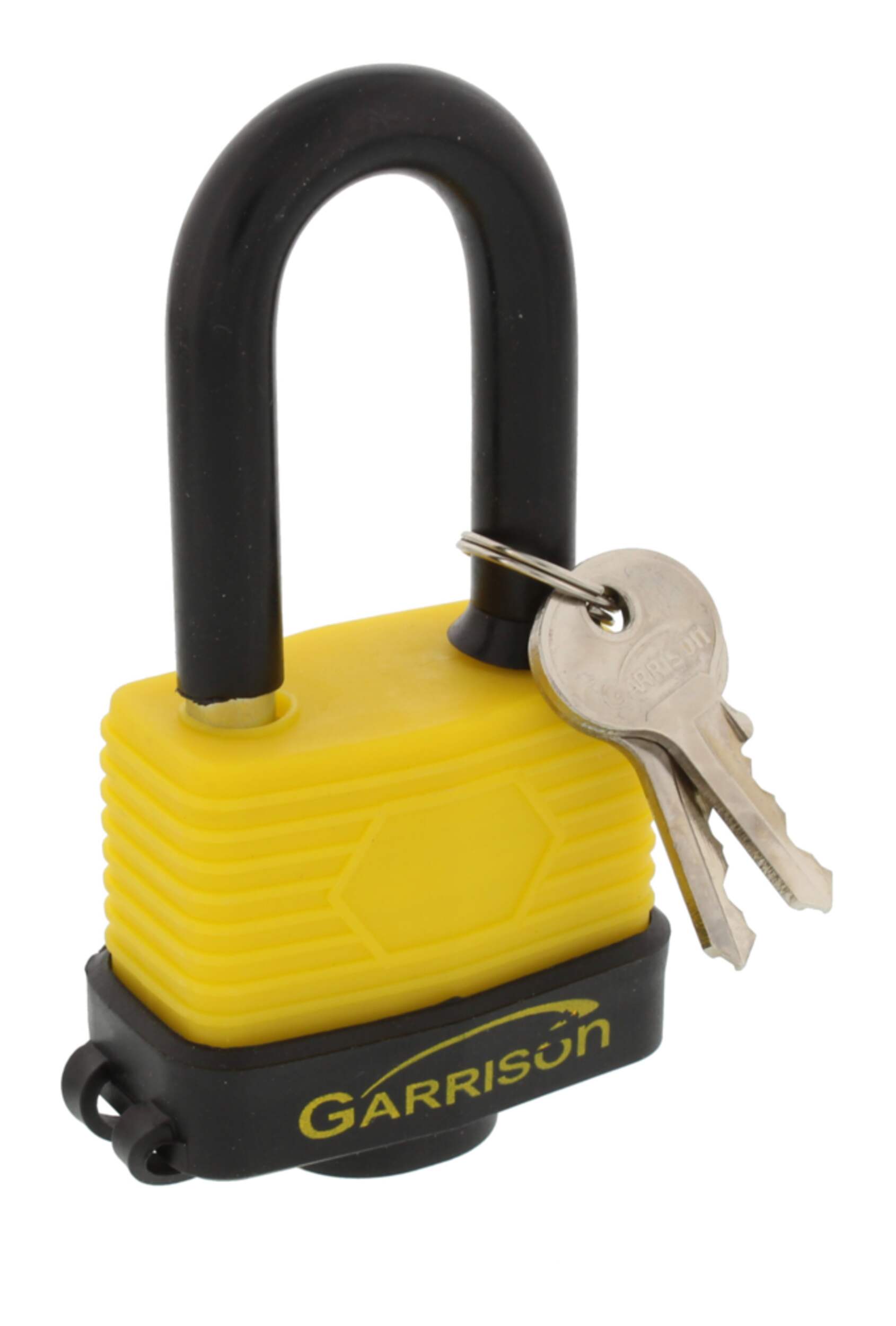 Garrison Weather Resistant Long Shackle Padlock, 51-mm