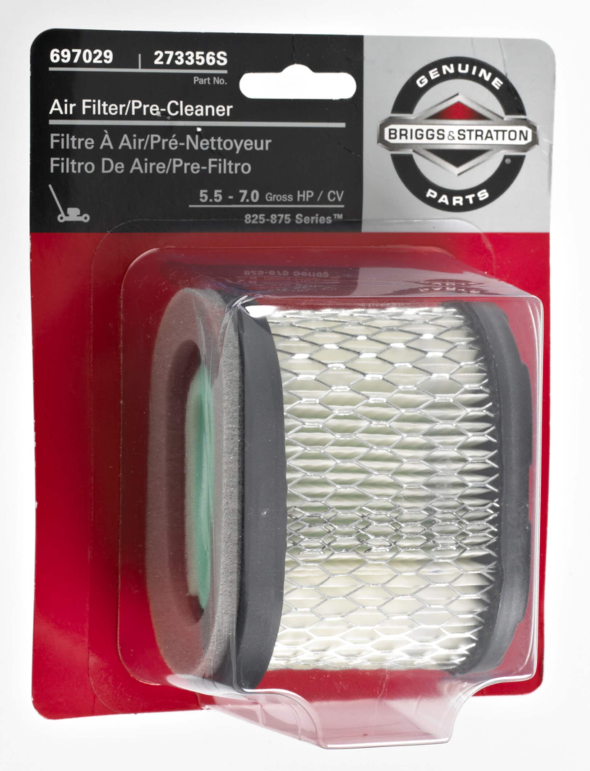 Briggs & Stratton LawnMower RePlacement Air Filter/Pre-Cleaner