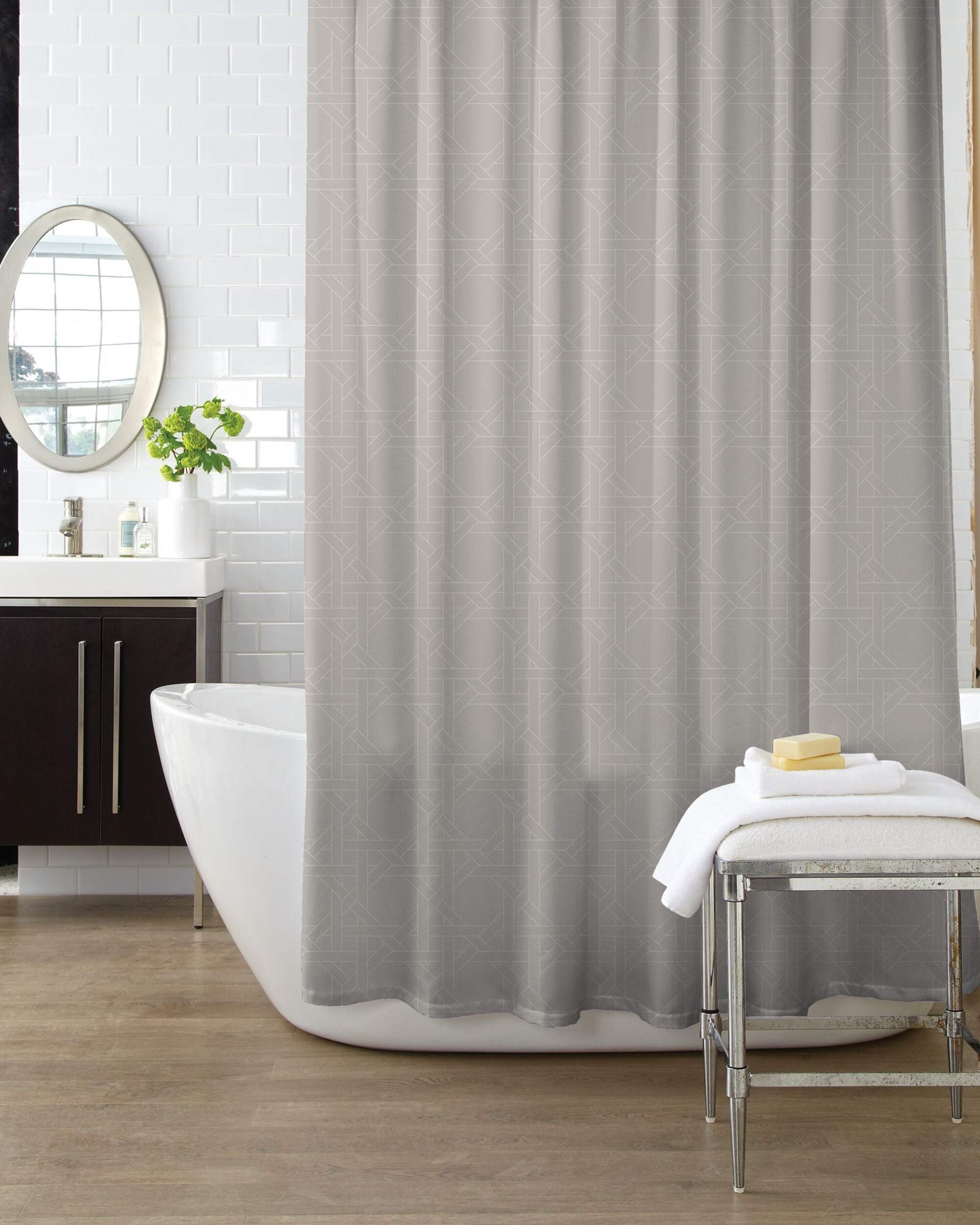 Basket Weave Shower Curtain