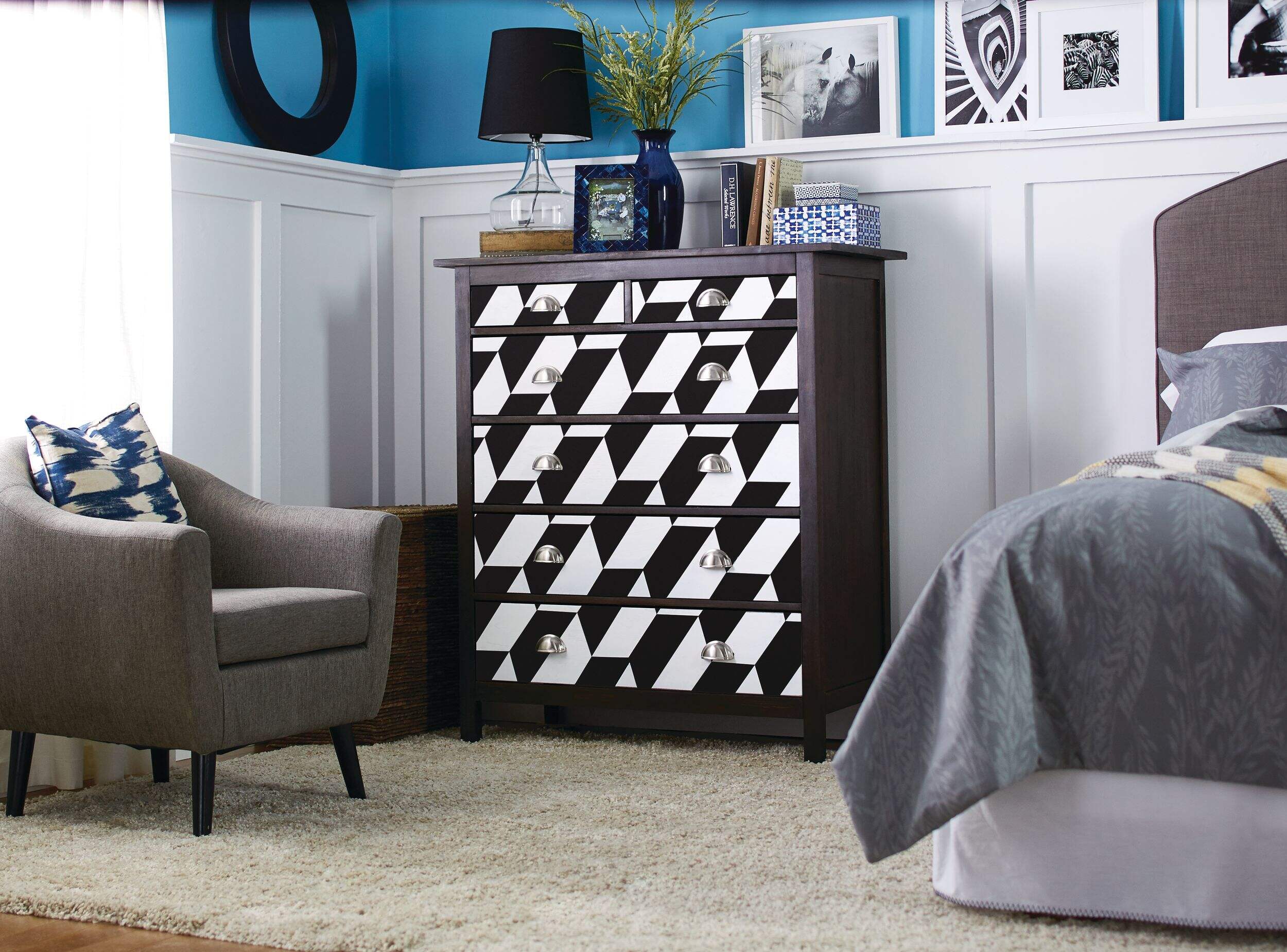 CANVAS Wall Decal, Geomania