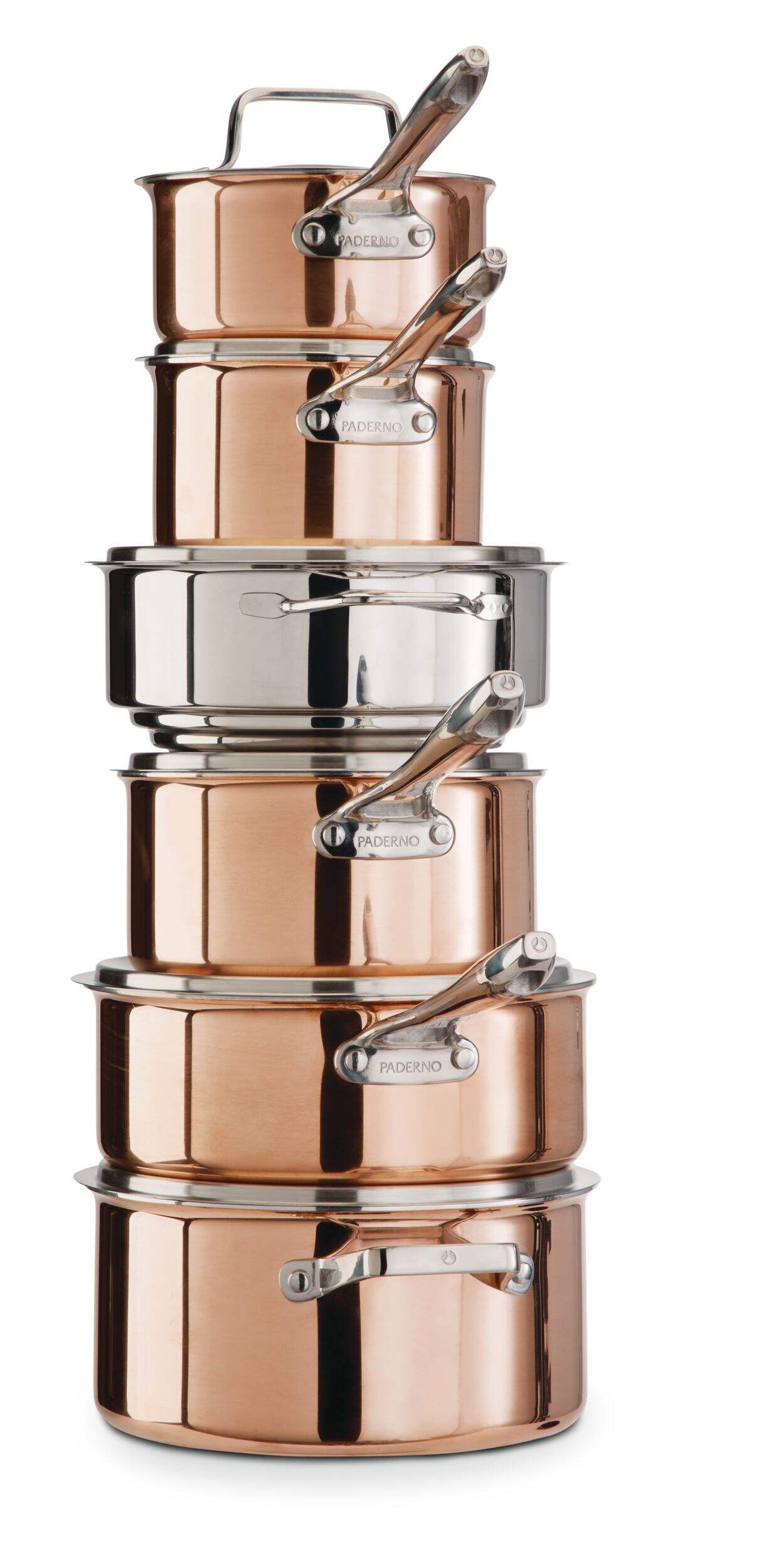 PADERNO Canadian Copper Cookware Set, 12-pc