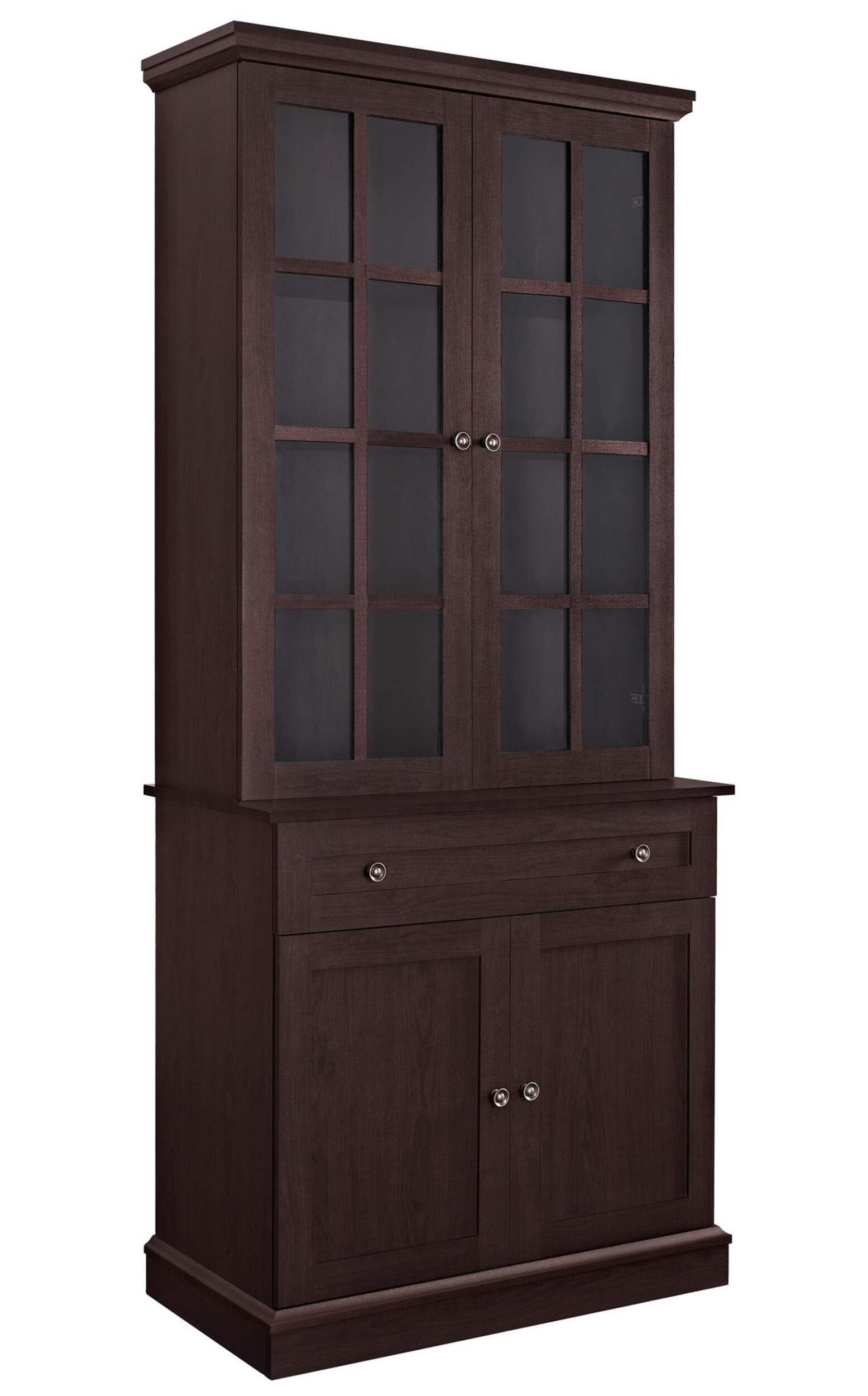 Dorel Cabinet with Glass Doors