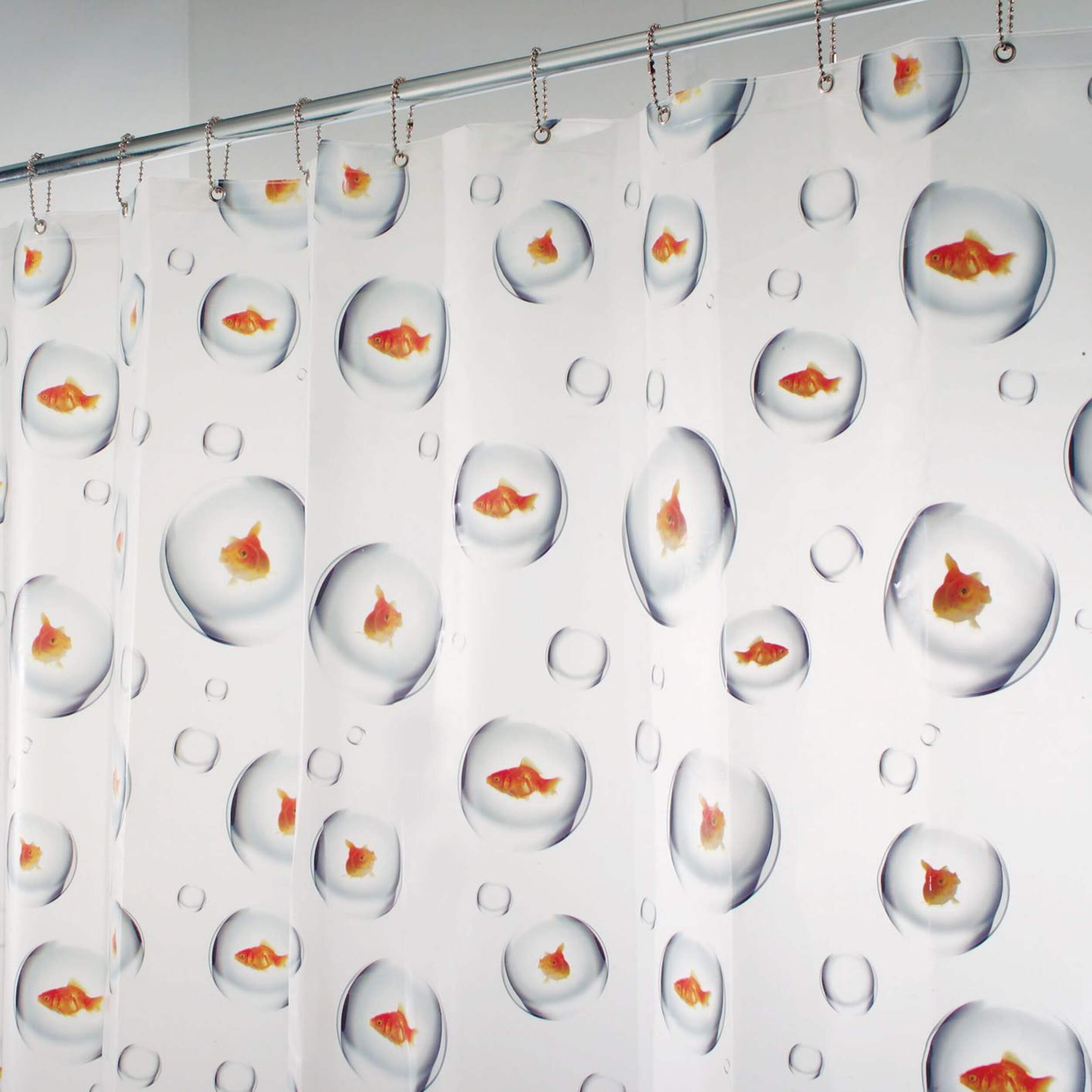 Bubble Fish Shower Curtain