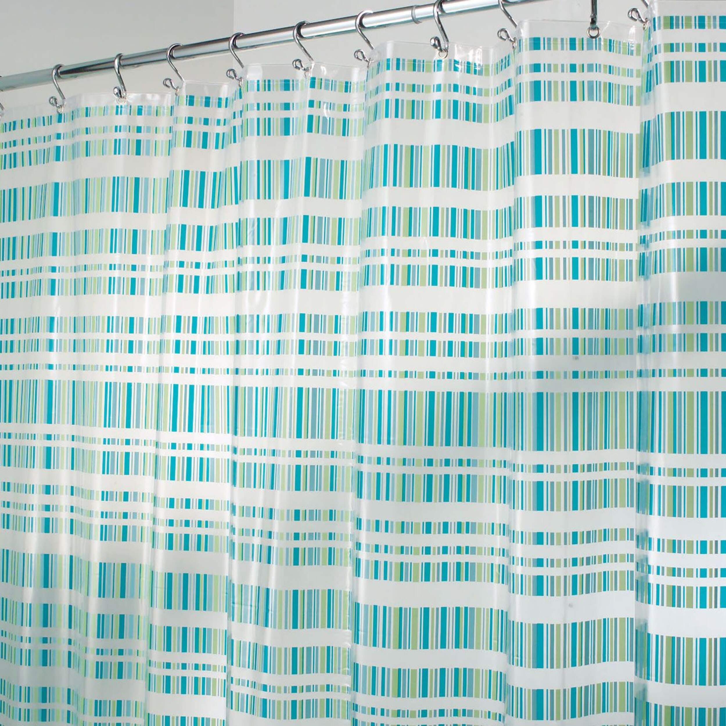 Candy-Stripe Shower Curtain