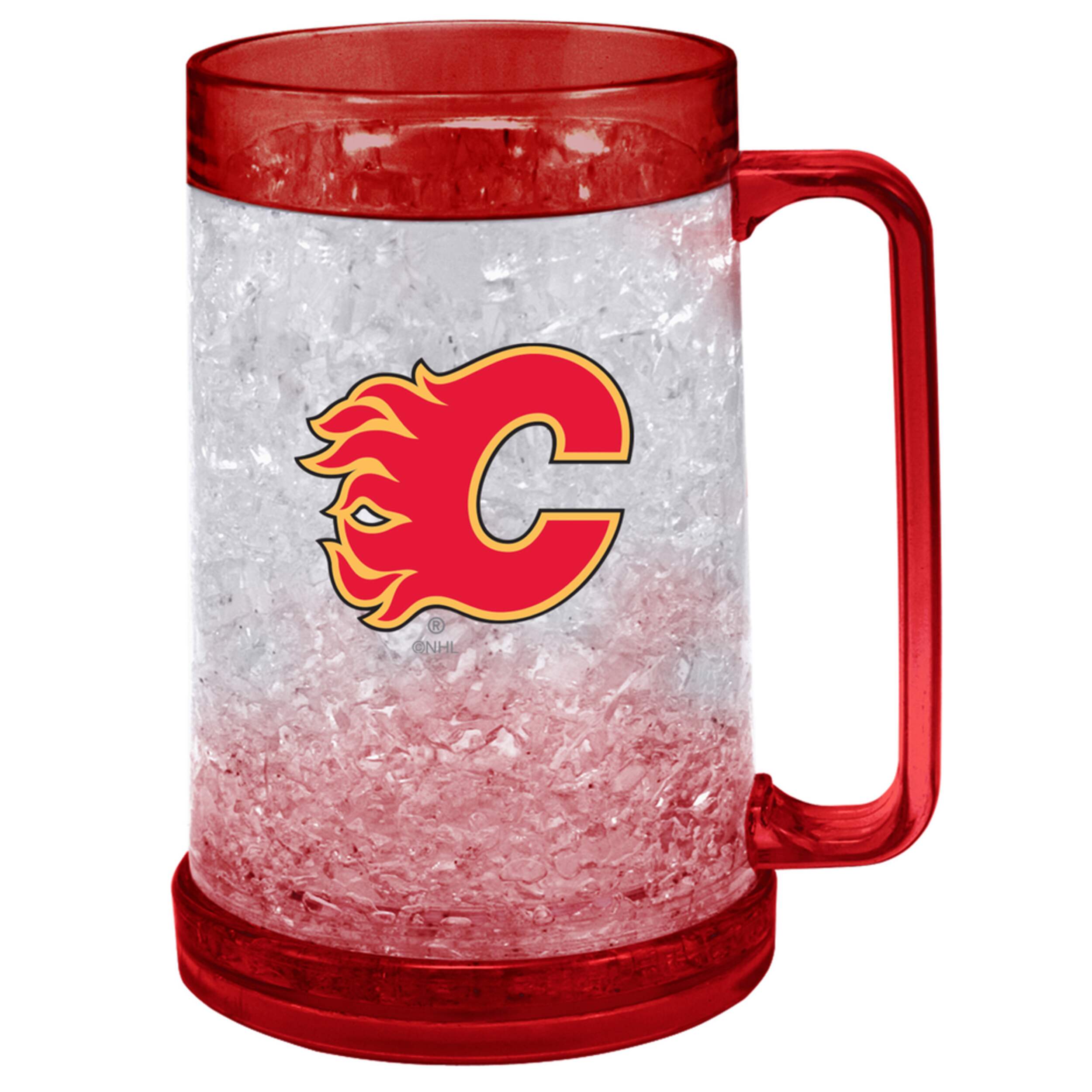 NHL Calgary Flames Freezer Mug, Red