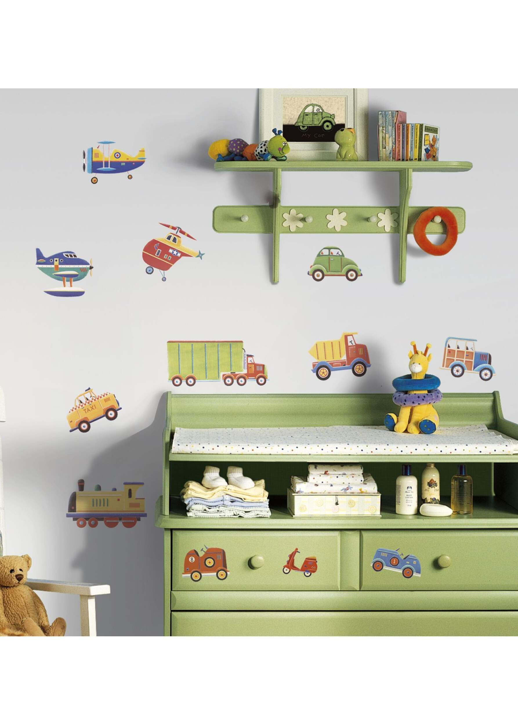 RoomMates Transportation Wall Decals
